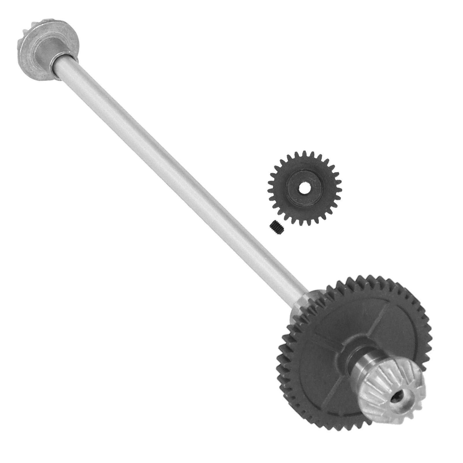 Jovenn RC Car Drive Shaft - High Performance 144001 Central Drive Shaft for Remote Control Cars | Durable & Reliable RC Accessory (Silver) | Perfect for RC Racing, Off-Road Bashing & DIY Upgrades