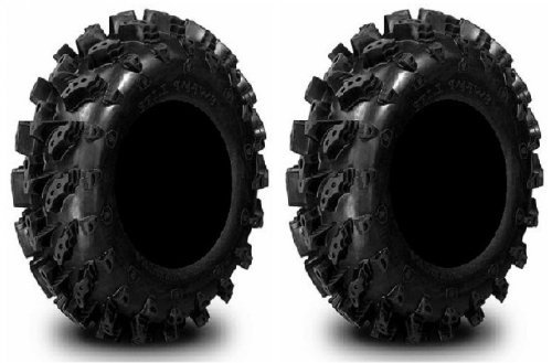 Interco Swamp Lite 27x12-12 (6 Ply) ATV Tires - Pair of 2 All-Terrain Mud Tires for Off-Roading, Hunting & Farm Use