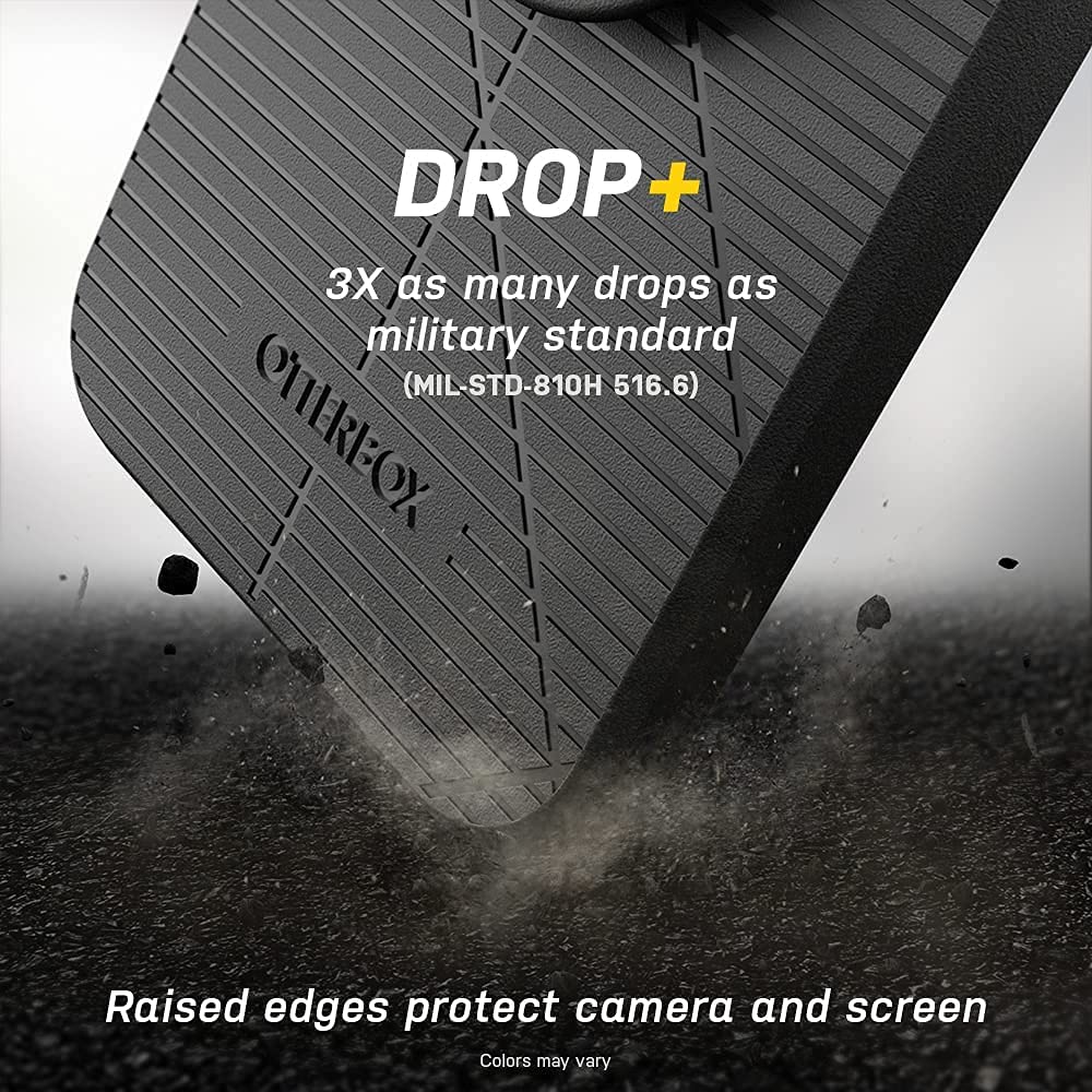 OtterBox Pop Case for iPhone 12 & iPhone 12 Pro - Slim Protective Phone Cover with Grip (Black) | Shockproof & Drop Protection | Perfect for Outdoor Activities & Daily Use