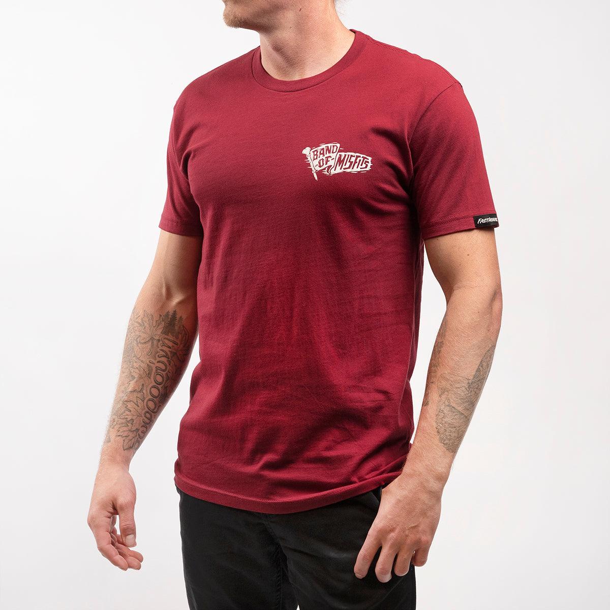 Marauder Tee Cardinal Red - Stylish & Comfortable Men's Graphic T-Shirt for Casual Wear & Street Fashion