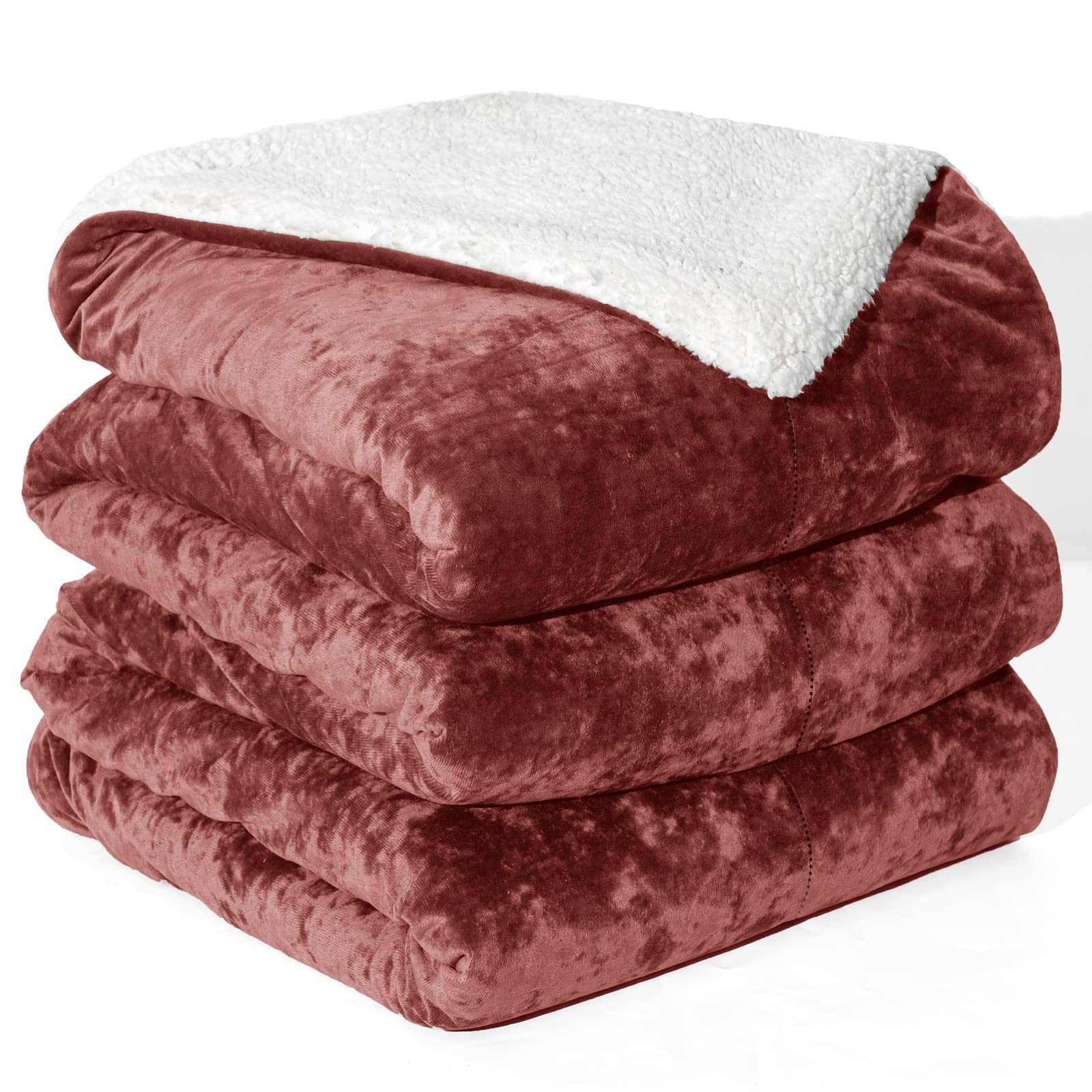 Premium PHF Sherpa Fleece Blanket Queen Size 90