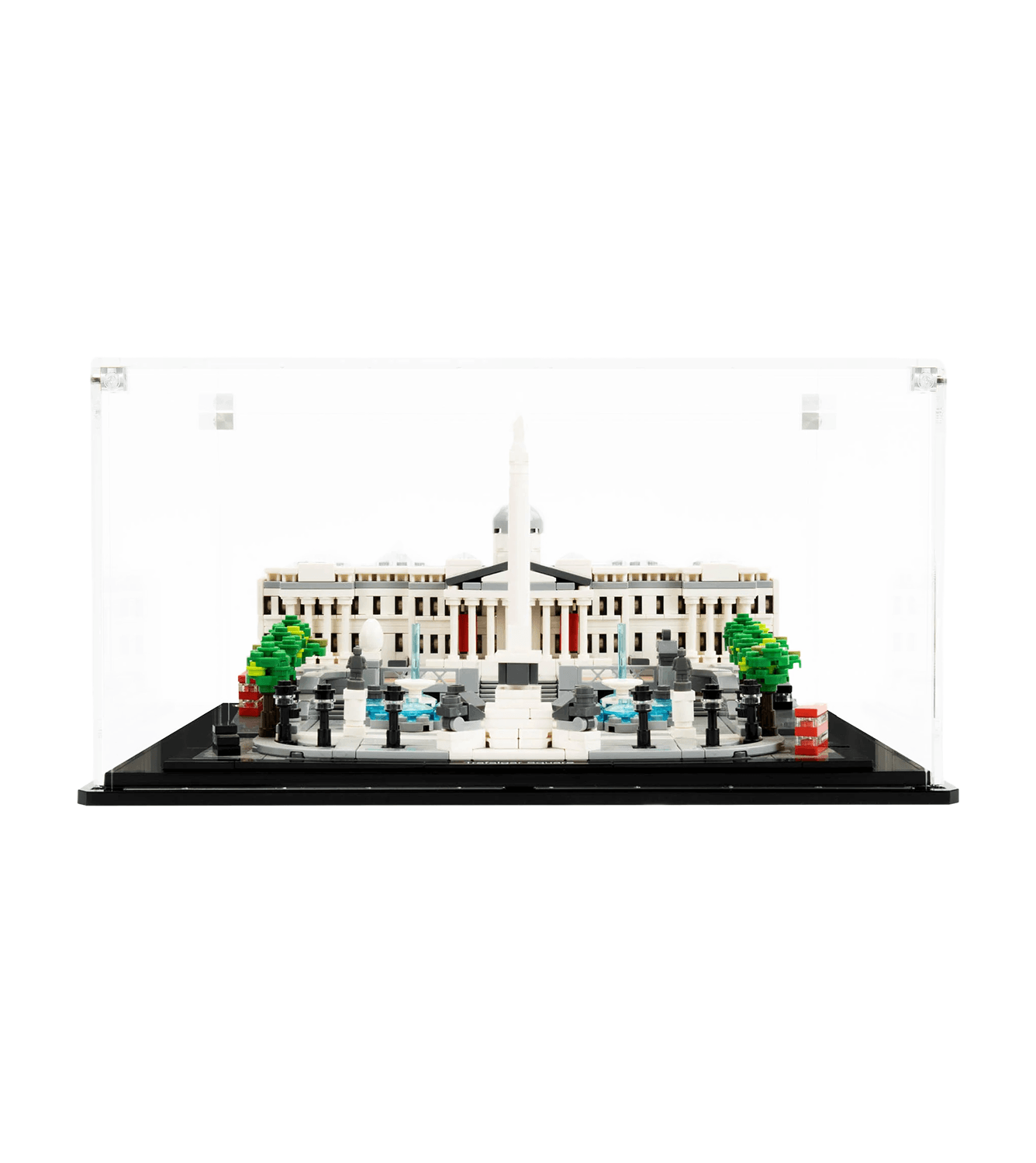 LEGO Architecture Trafalgar Square 21045 Display Case - Premium Acrylic Showcase for Collectible Building Sets - Perfect for Home Office Decor & Gift for LEGO Fans