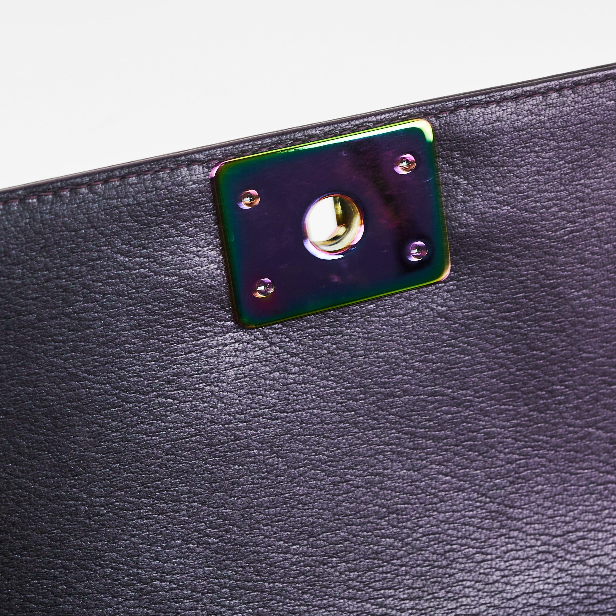Chanel Small Boy Mermaid Iridescent Purple Shoulder Bag - Luxury Designer Crossbody Purse for Women | Perfect for Evening Parties, Date Nights & Special Occasions