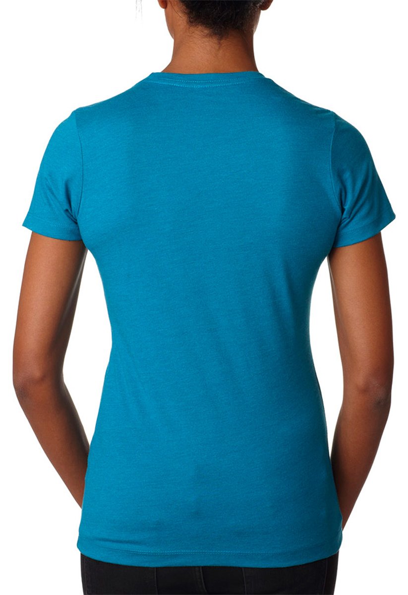 Next Level Apparel Women's Soft Cotton Crewneck T-Shirt - Comfortable Casual Tee for Everyday Wear, Workout & Lounge