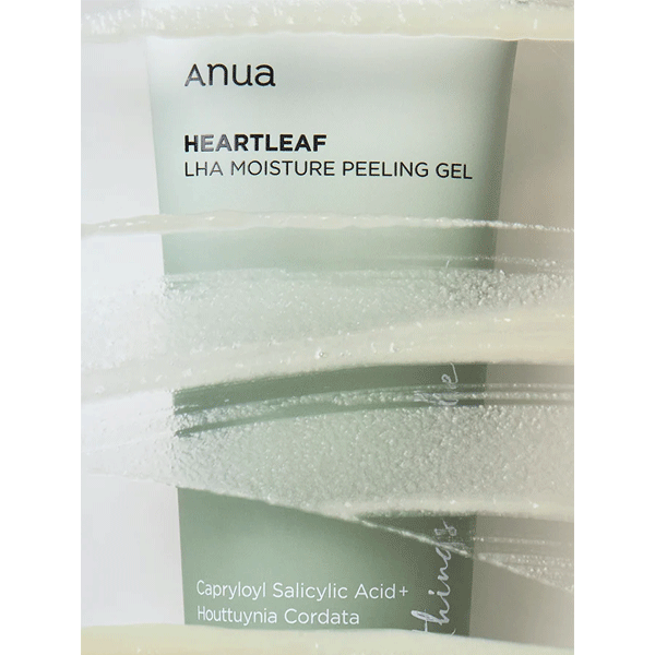 Anua Heartleaf LHA Moisture Peeling Gel 120ml - Exfoliating Face Wash for Smooth Skin, Korean Skincare for Acne & Blackheads - Perfect for Daily Cleansing & Pore Care Routine
