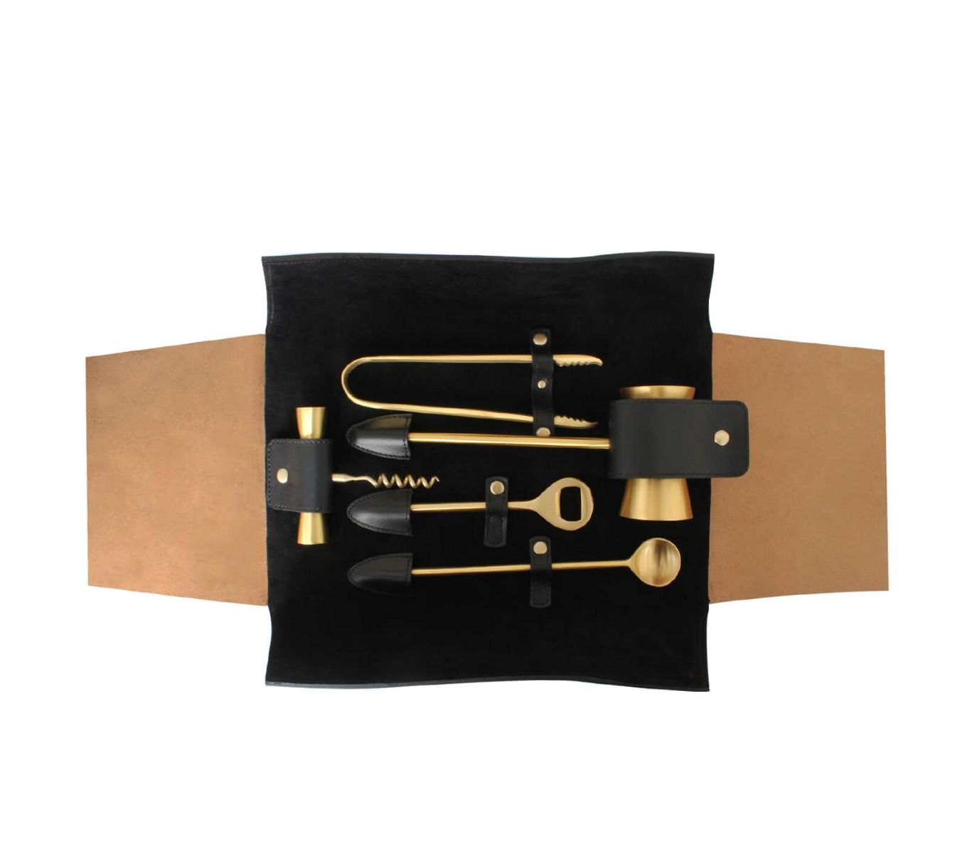 Premium Bar Tool Kit - 12-Piece Professional Bartender Set with Mixing Spoon, Jigger, Strainer & More - Perfect for Home Bars, Cocktail Parties & Bartending Gifts