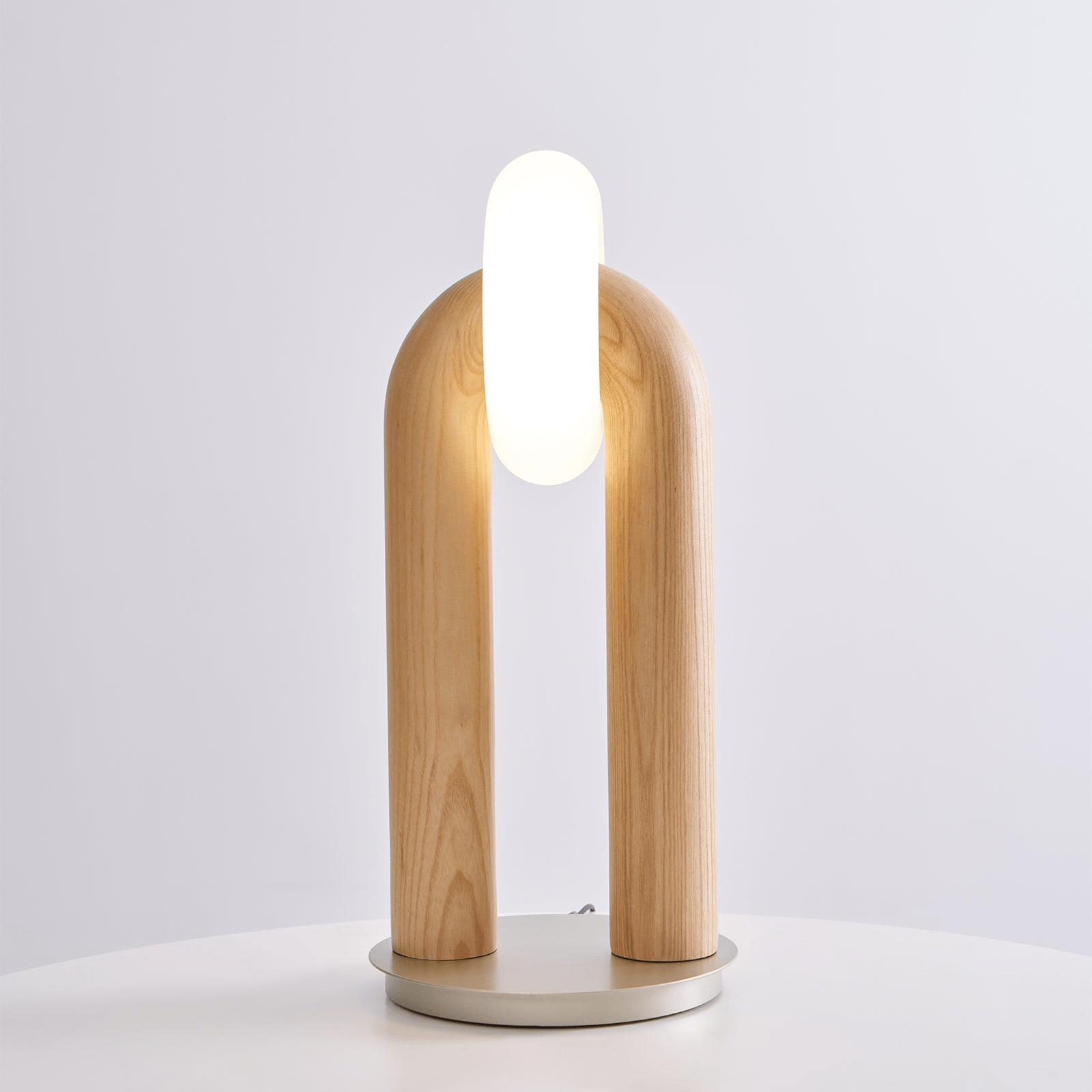 Arcadia Table Lamp - Modern LED Desk Light for Bedroom, Living Room & Office - Stylish Nightstand Lamp with Adjustable Brightness - Perfect for Reading, Working & Relaxing