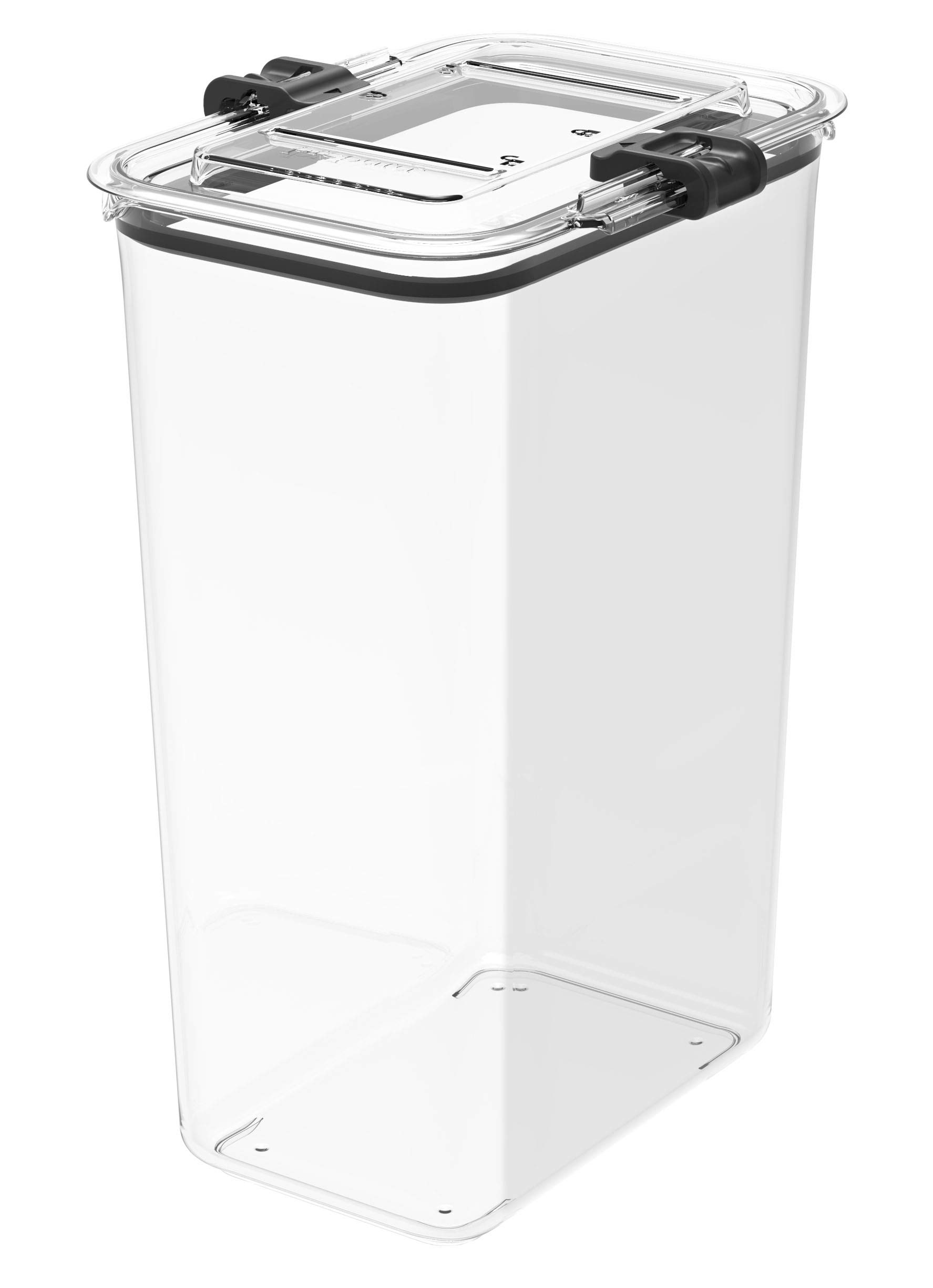 Prepara Latchlok 22.5 Cup BPA-Free Tritan Food Storage Container with Secure Locking Lid - Clear Airtight Kitchen Organizer for Meal Prep, Leftovers & Pantry Storage