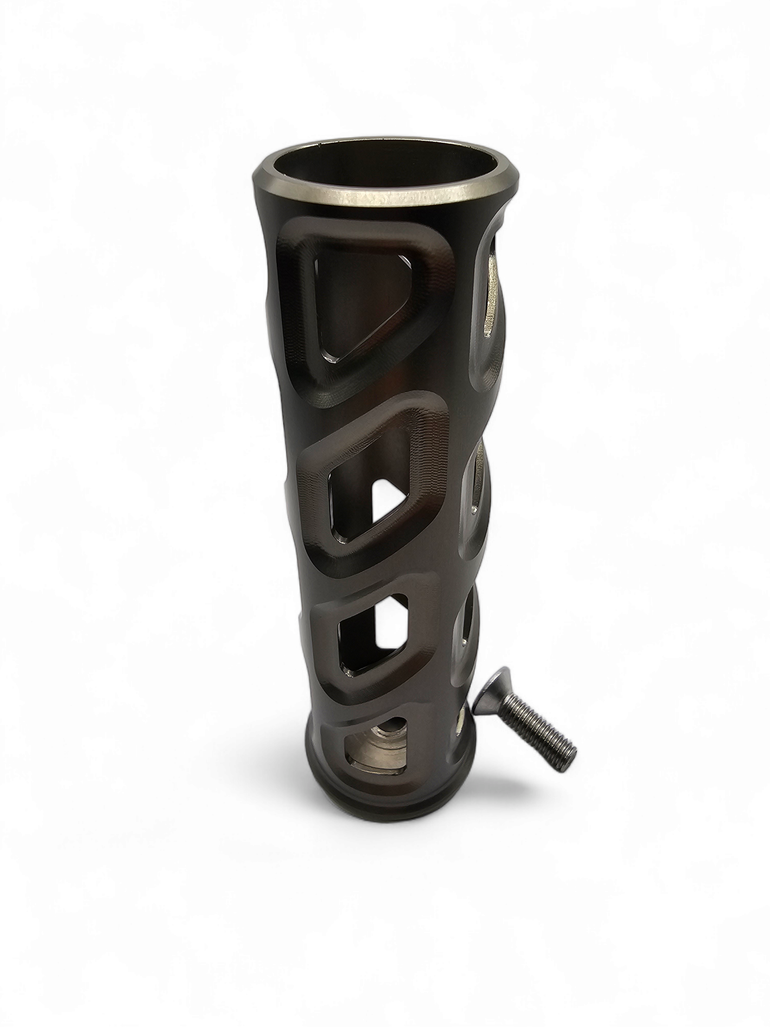 2017-2024 Can-Am Maverick X3 EOD Grab Handle - Anodized Gun Metal Finish - Heavy Duty Off-Road Accessory for UTV & Side-by-Side Vehicles - Perfect for Trail Riding, Dune Bashing & Off-Road Adventures
