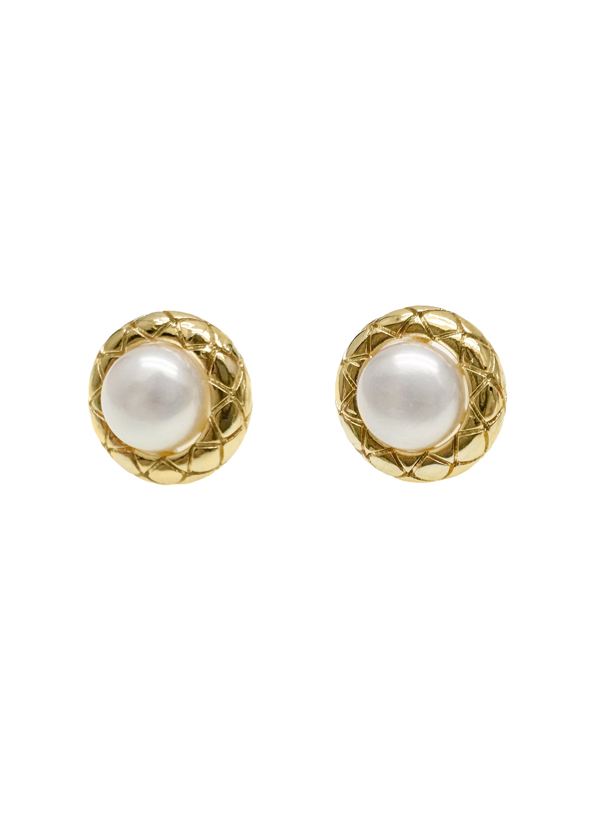 Minimalist Round Freshwater Pearl Stud Earrings - Classic 8mm White Pearl Earrings for Women, Gift for Her, Wedding, Anniversary & Everyday Elegance