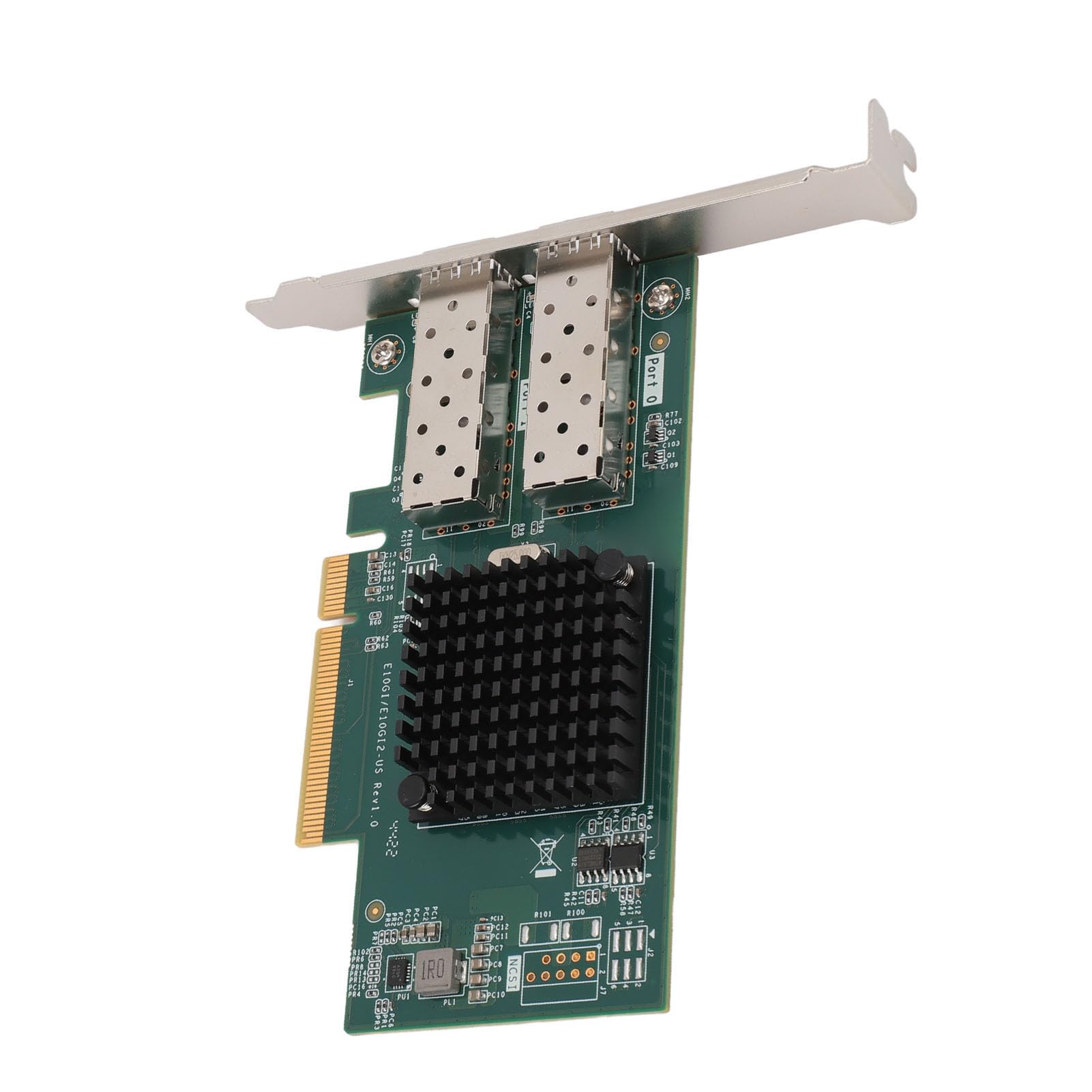 Dual Port Gigabit Ethernet PCI-E Network Card for Desktop - High-Speed Anti-Interference LAN Adapter for Gaming, Streaming & Server Use