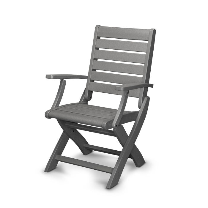 POLYWOOD Signature Folding Chair - Durable Outdoor Furniture for Patio, Poolside & Camping - Weather-Resistant Plastic Adirondack Style Chair