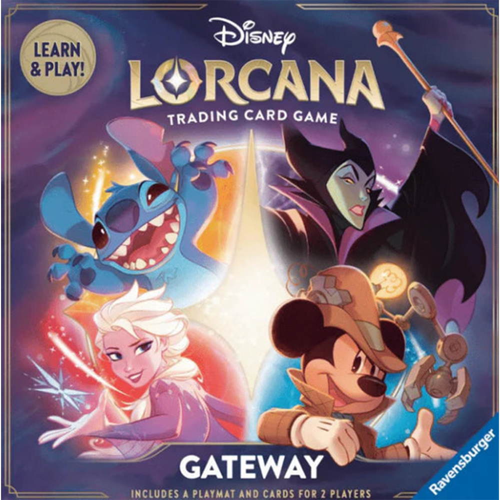 Disney Lorcana: Gateway Trading Card Game - Collectible Fantasy Adventure Cards for Players & Fans | Perfect for Game Nights, Tournaments & Disney Enthusiasts