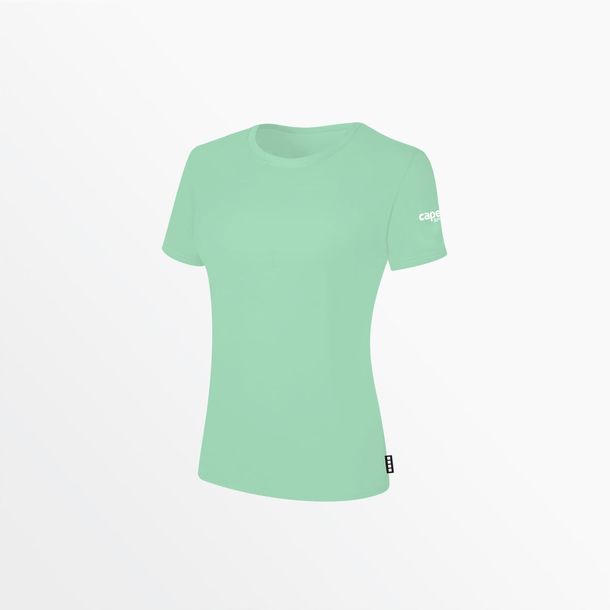 Women's Basic Short Sleeve T-Shirt with Logo Print - Casual Everyday Wear, Gym, Lounge & Street Style Outfits