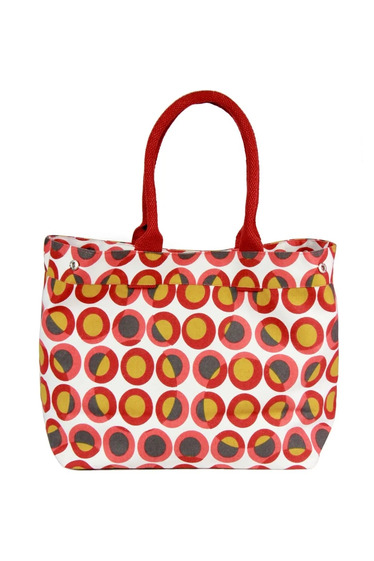 Vintage Canvas Tote Bag for Women - Stylish Retro Shoulder Bag for Shopping, Beach & Everyday Use