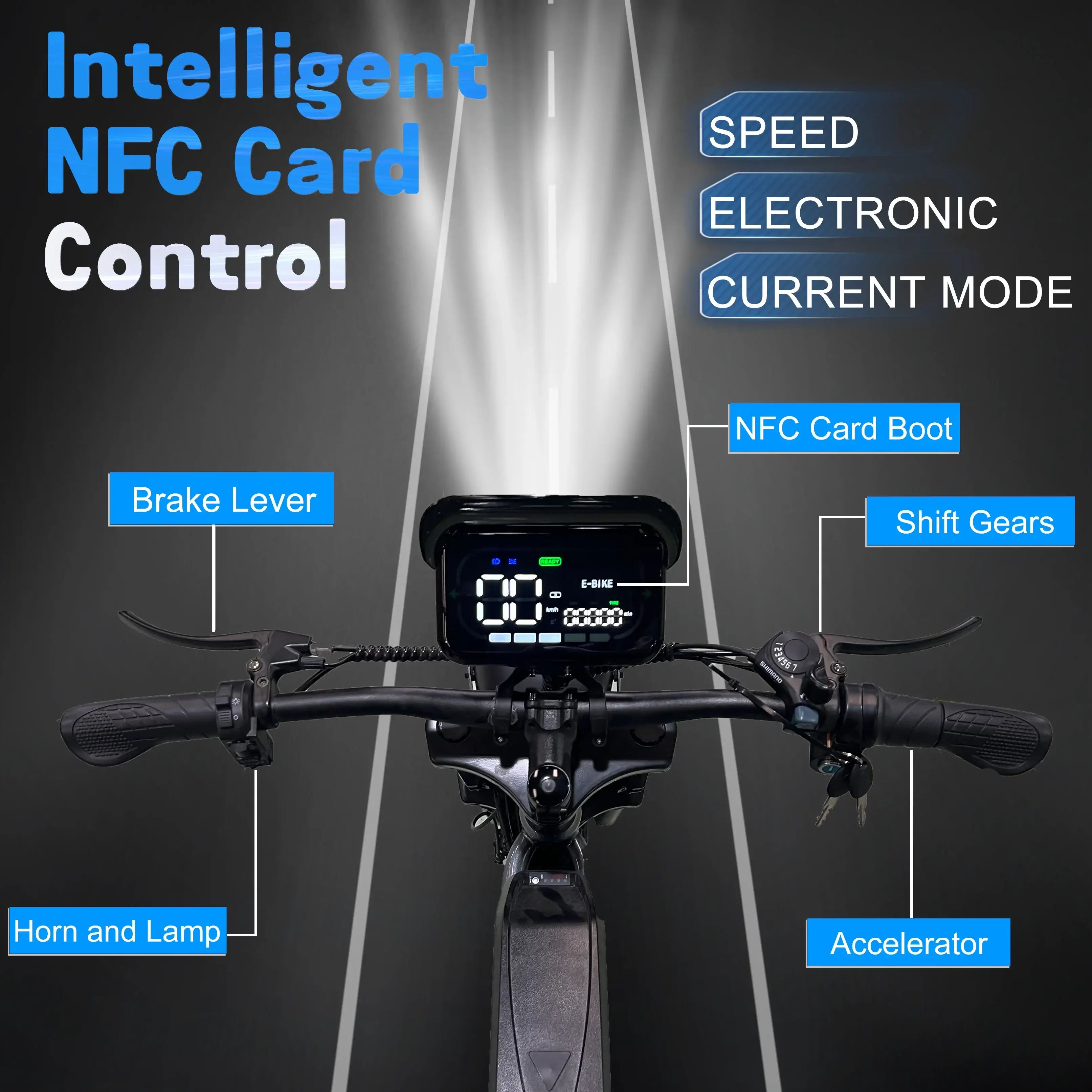 DEEPOWER DP SQ7 2000W Off Road Electric Bike – 55KM/H Top Speed, 48V Lithium Battery, Full Suspension Mountain E-Bike for Adults - Perfect for Trail Riding, Commuting & Outdoor Adventures