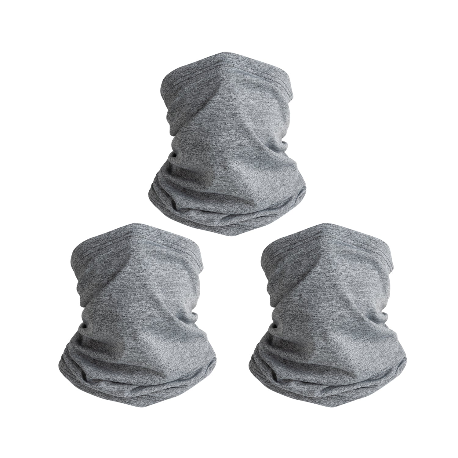 TJKL102 (3 Pack) Kids Bandanas & Neck Gaiters - Soft Cotton Face Coverings for Outdoor Play, Sports & Sun Protection - Unisex Children's Fashion Accessories for Hiking, Cycling & School Activities