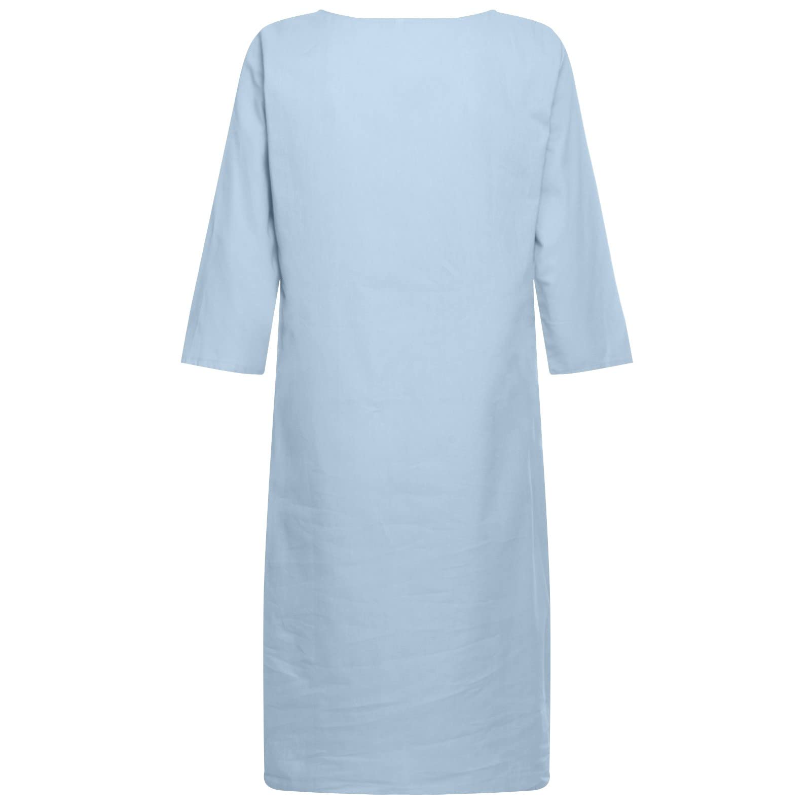 Elegant Women's Summer Cocktail Dress - V-Neck Short Sleeve Party Dress with Side Pockets, Plus Size Flowy Casual Dress for Evening Parties, Date Nights & Special Occasions