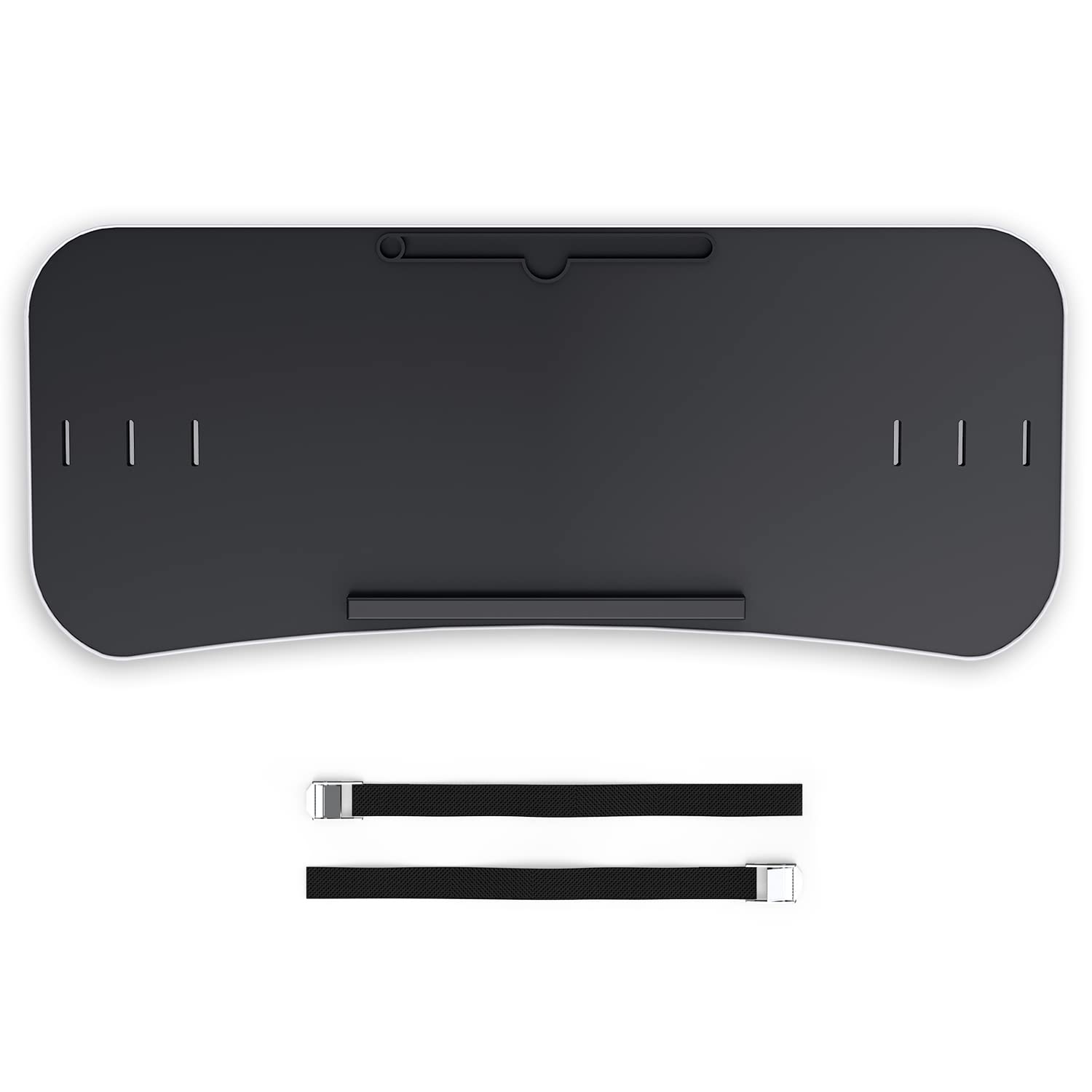Universal Treadmill Laptop Desk Attachment - Ergonomic Workstation for Notebooks, Tablets & Laptops (Fits Handlebars up to 36