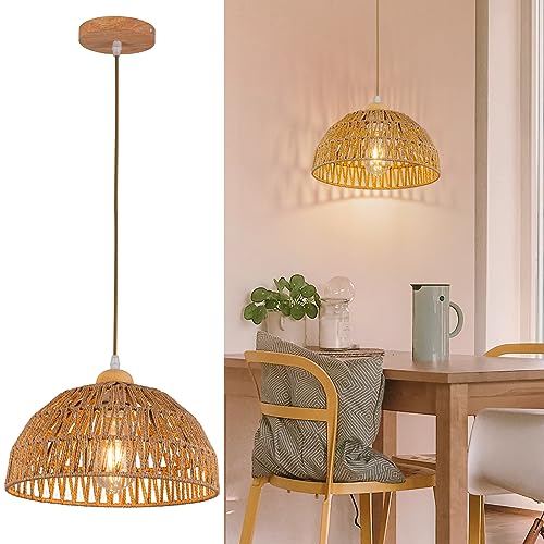 Brown-pendant light
