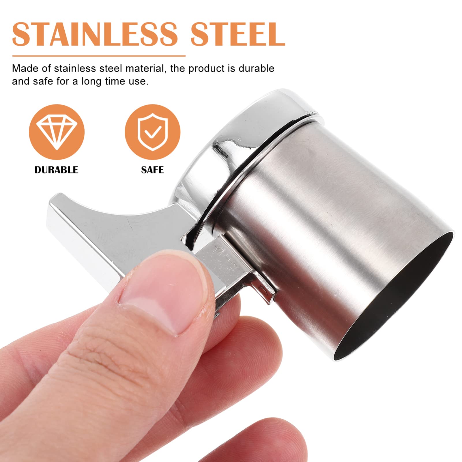 Stainless Steel Kettle Spout Replacement - Boiling Water Alarm Flute for Teakettle & Electric Kettle - Durable Nozzle for Home & Office Use