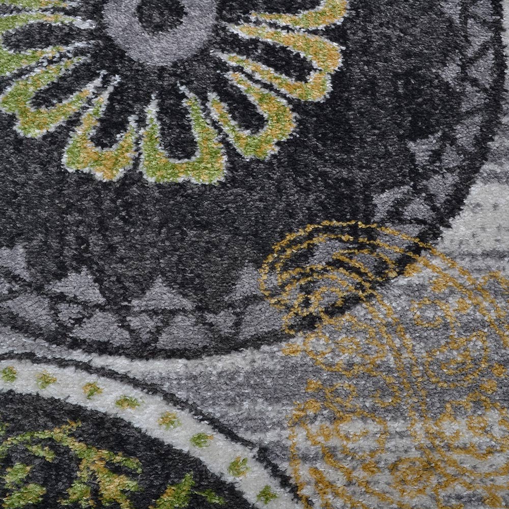 Stylish Machine Woven Area Rug - Soft Non-Slip Living Room Carpet for Bedroom, Dining Room & Home Decor