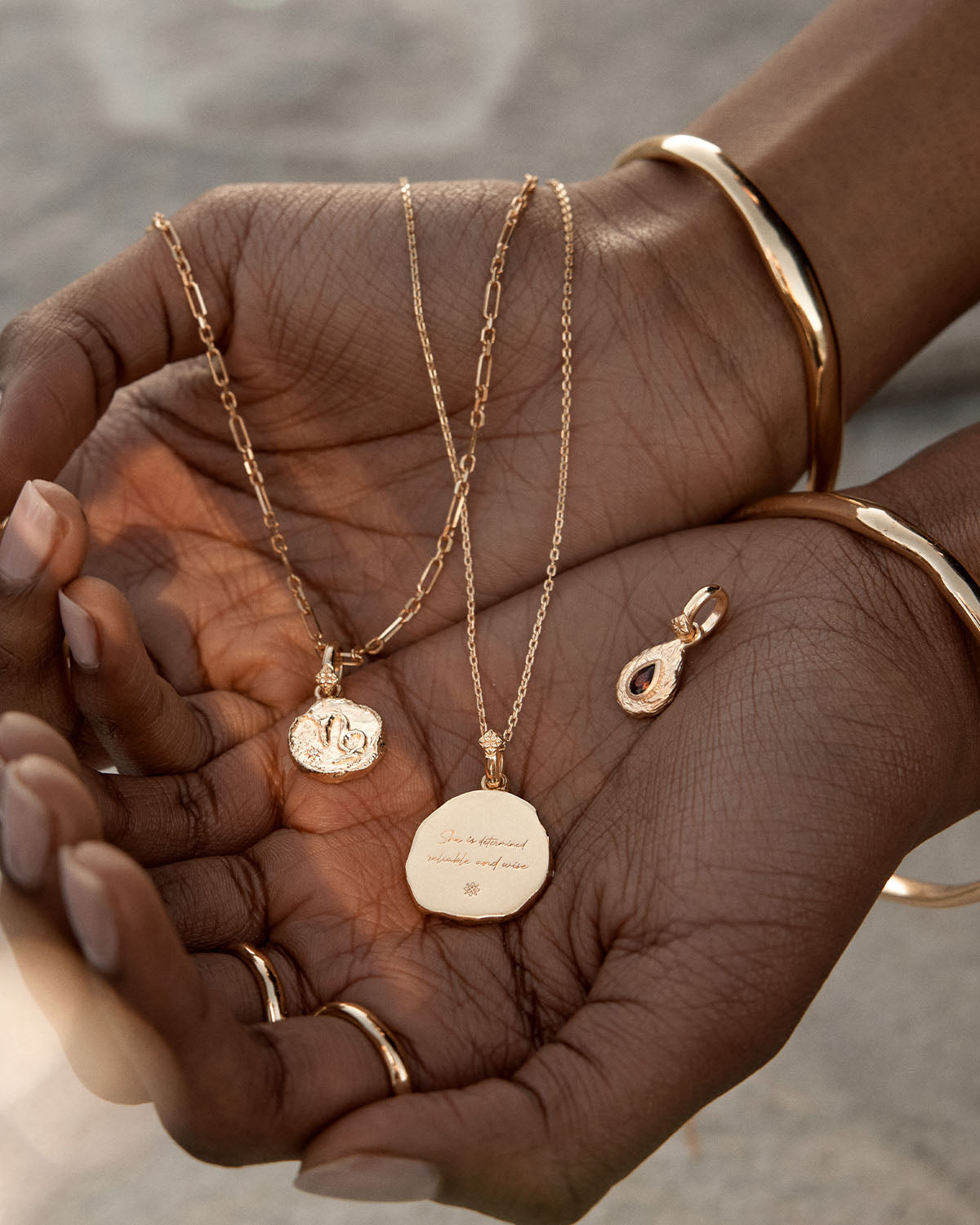 18K Gold Vermeil Cosmic Love Zodiac Pendant Necklace - Capricorn Horoscope Jewelry for Women, Perfect Gift for Birthday & Anniversary | Elegant Everyday Wear & Special Occasions