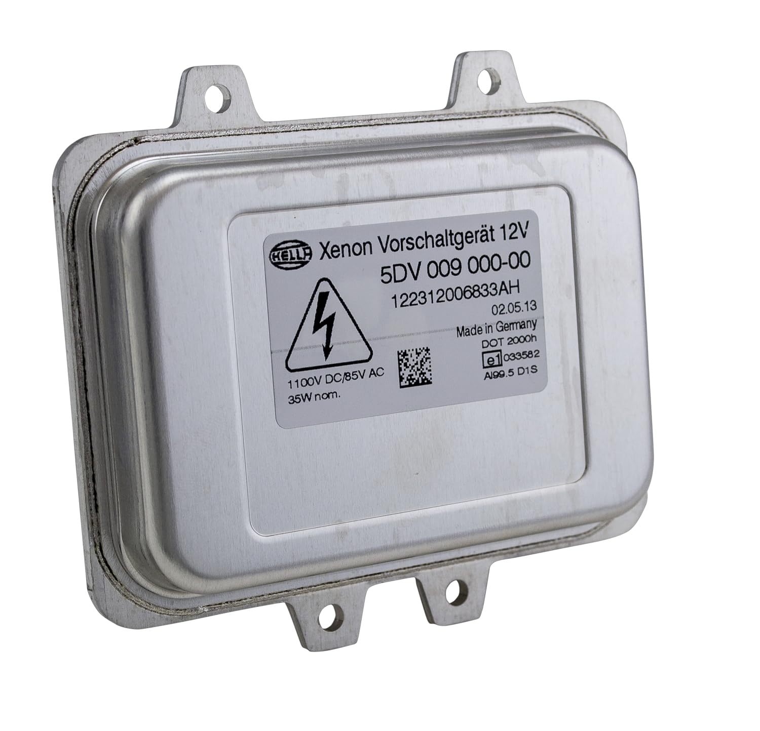 BMW Xenon 12V Ballast Unit - Hella OEM Replacement Part for BMW Headlight Upgrade - Perfect for Night Driving & Enhanced Visibility