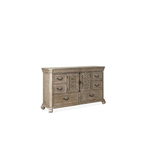 Magnussen B4646 Tinley Park 6-Drawer Dresser - Modern Bedroom Storage Solution for Clothes, Linens & Accessories