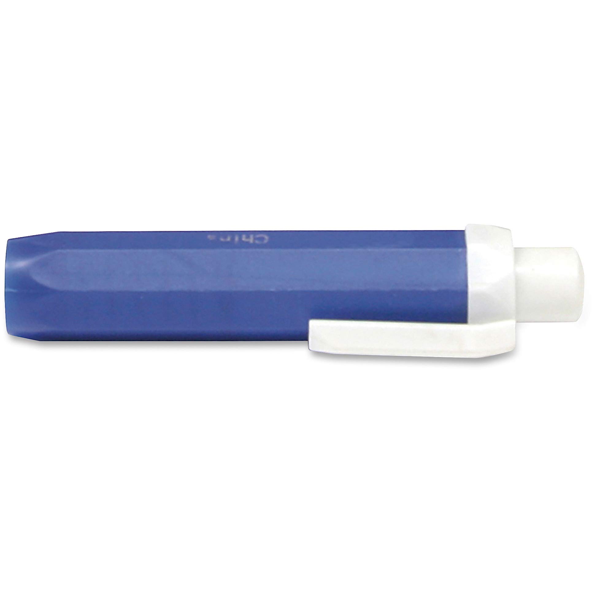 Creativity 2080 Street Plastic Chalk Holder with Clip - Blue | Sidewalk Chalk Grip for Kids & Artists | Perfect for Outdoor Play, Classroom & Street Art