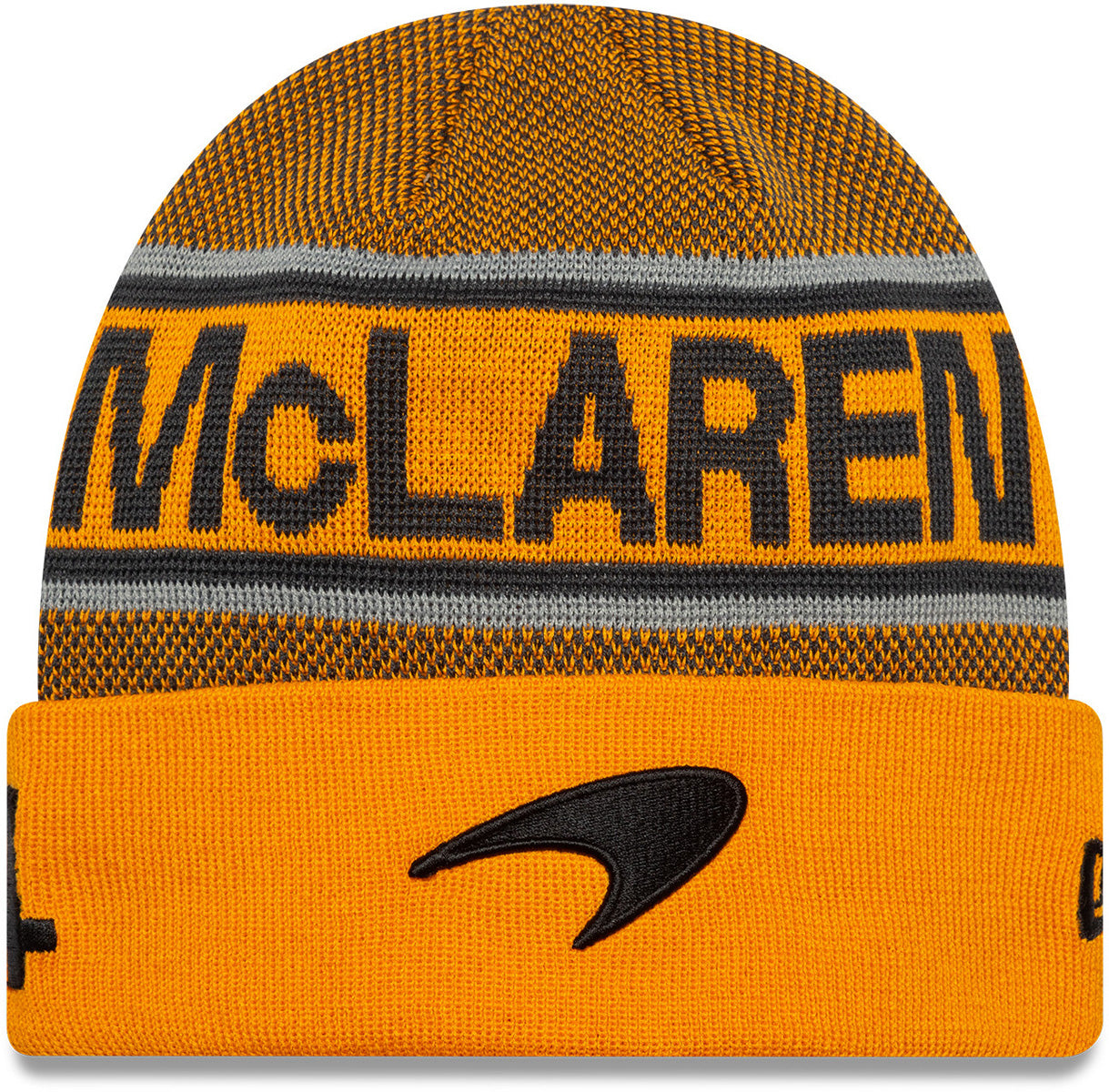 McLaren Racing New Era Lando Norris Cuff Knit Beanie - Official F1 Merchandise for Winter & Outdoor Sports Fans