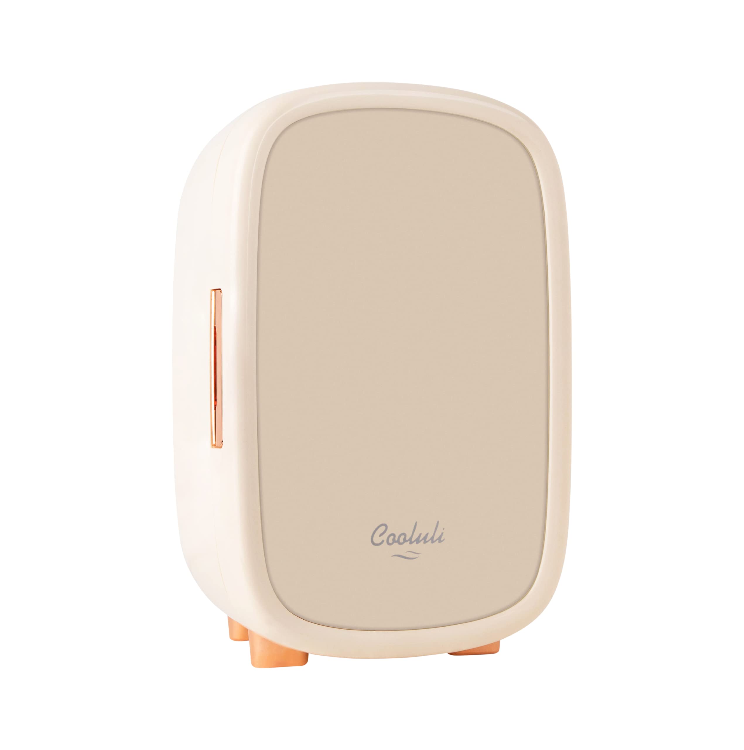 Cooluli B12LW 12L Mini Beauty Fridge for Skincare & Cosmetics - Compact Refrigerator for Makeup, Perfumes, Medications - Perfect for Bedroom, Bathroom, Dorm & Salon (Pearl White)