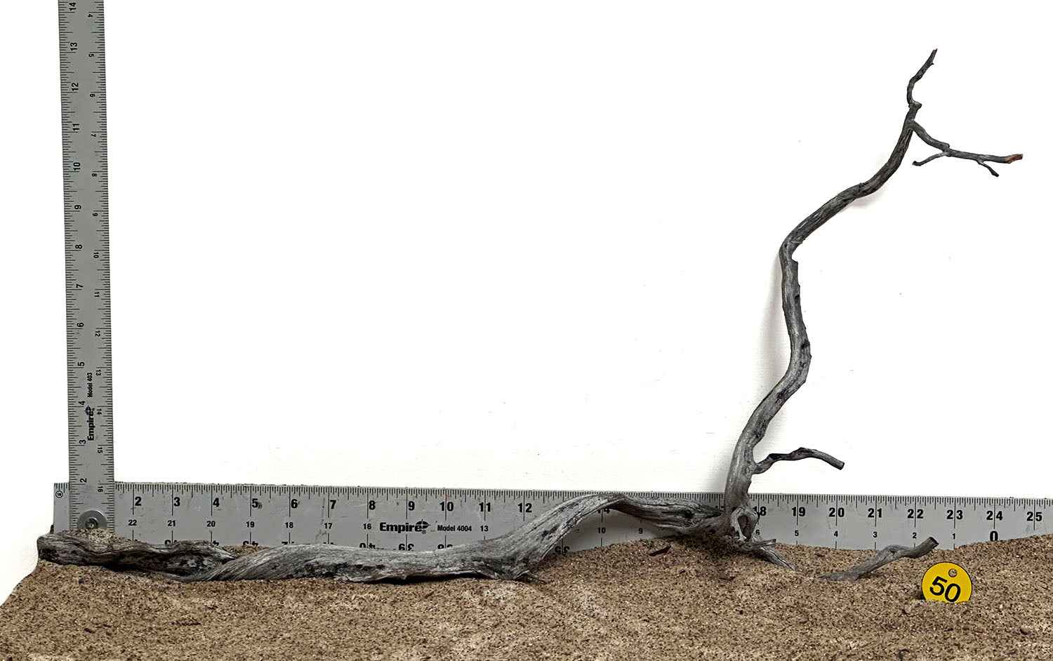 Natural Manzanita Wood Branches for Reptile Terrariums - Large Size (50Y) - Perfect for Aquarium Decor, Bird Perches, and DIY Craft Projects