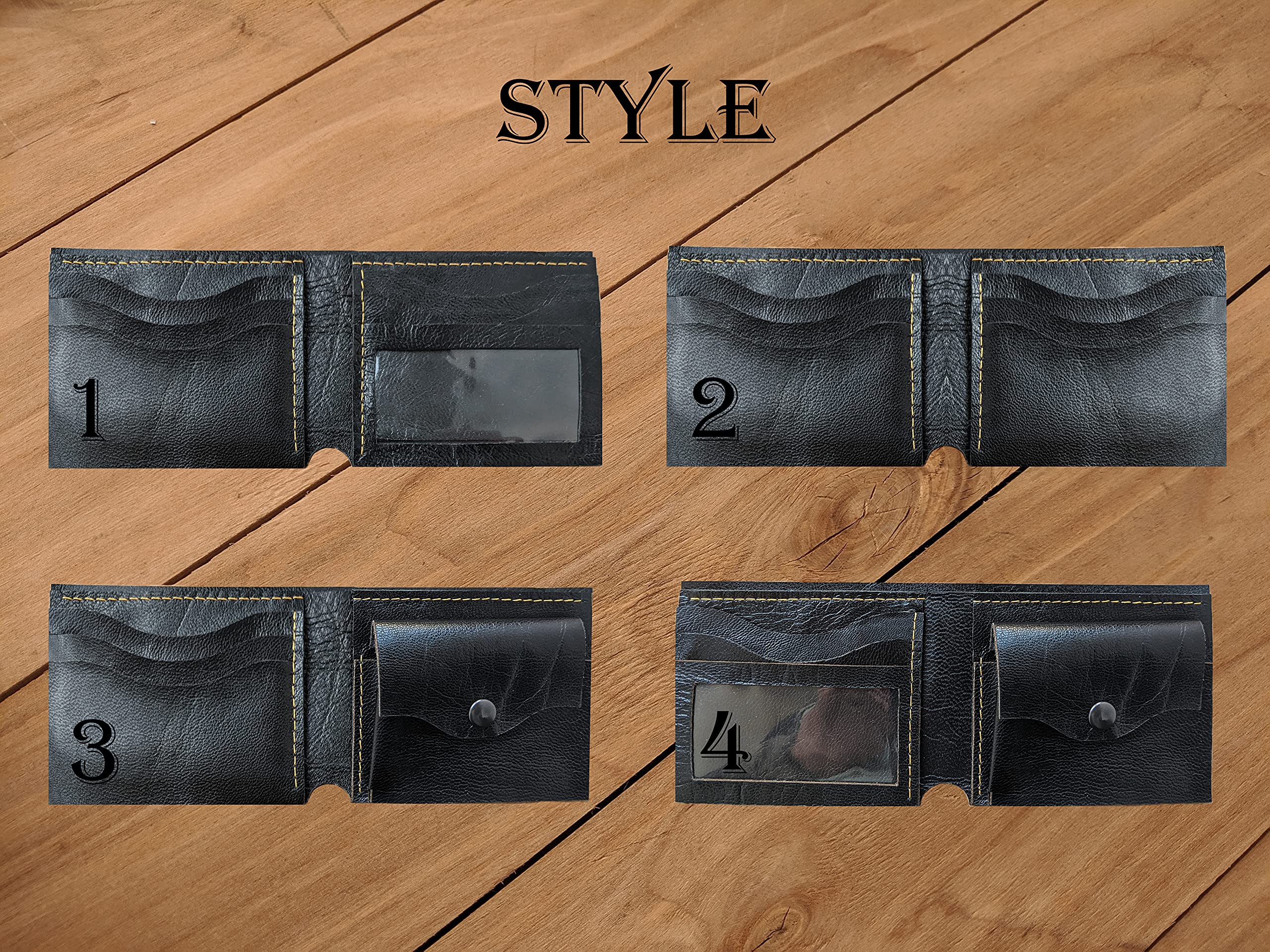 Joker Why So Serious Men's 3D Genuine Leather Wallet - Handmade Carved & Tooled Bifold Wallet with Airbrush Art - Perfect for Gifts, Cosplay & Batman Fans