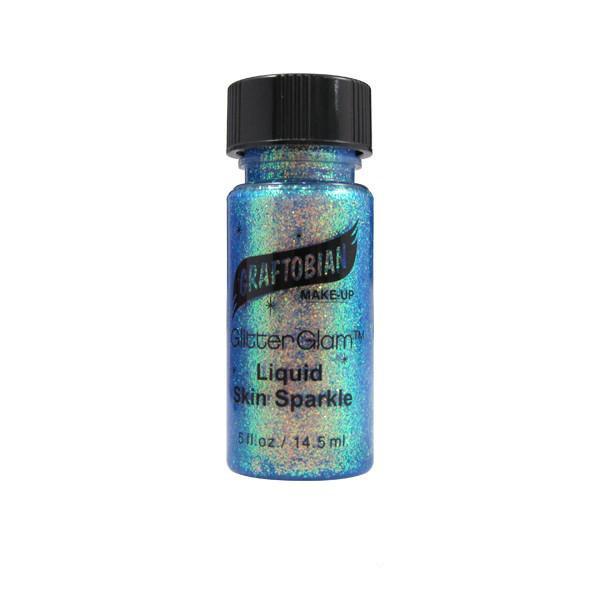 Graftobian GlitterGlam Liquid Skin Sparkle - Body Glitter Makeup for Face & Body - Perfect for Festivals, Cosplay & Night Out