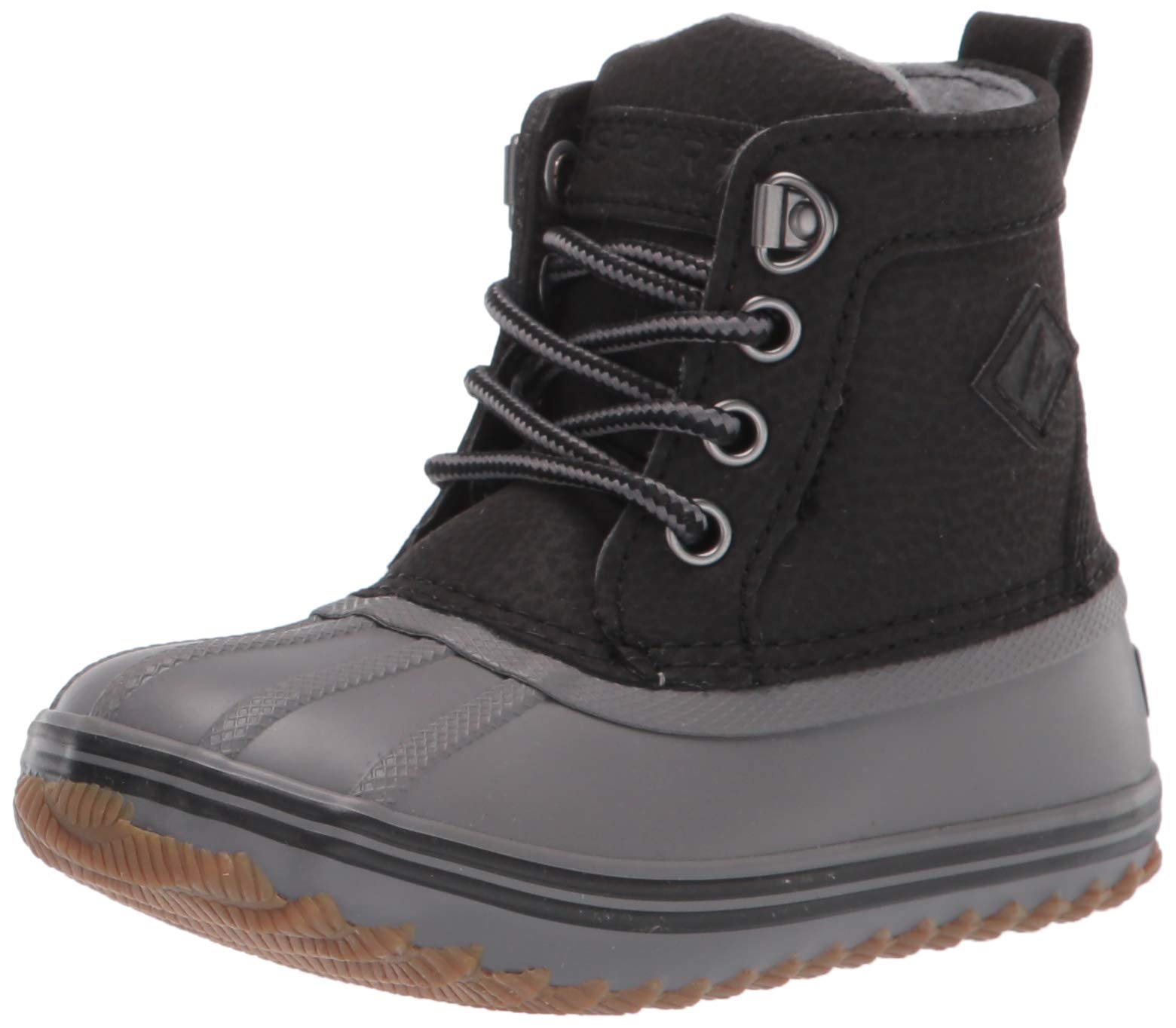 Sperry Kids' Waterproof Bowline Storm Boots - Non-Slip Winter Snow Boots for Boys & Girls - Perfect for Outdoor Play, Hiking & Cold Weather