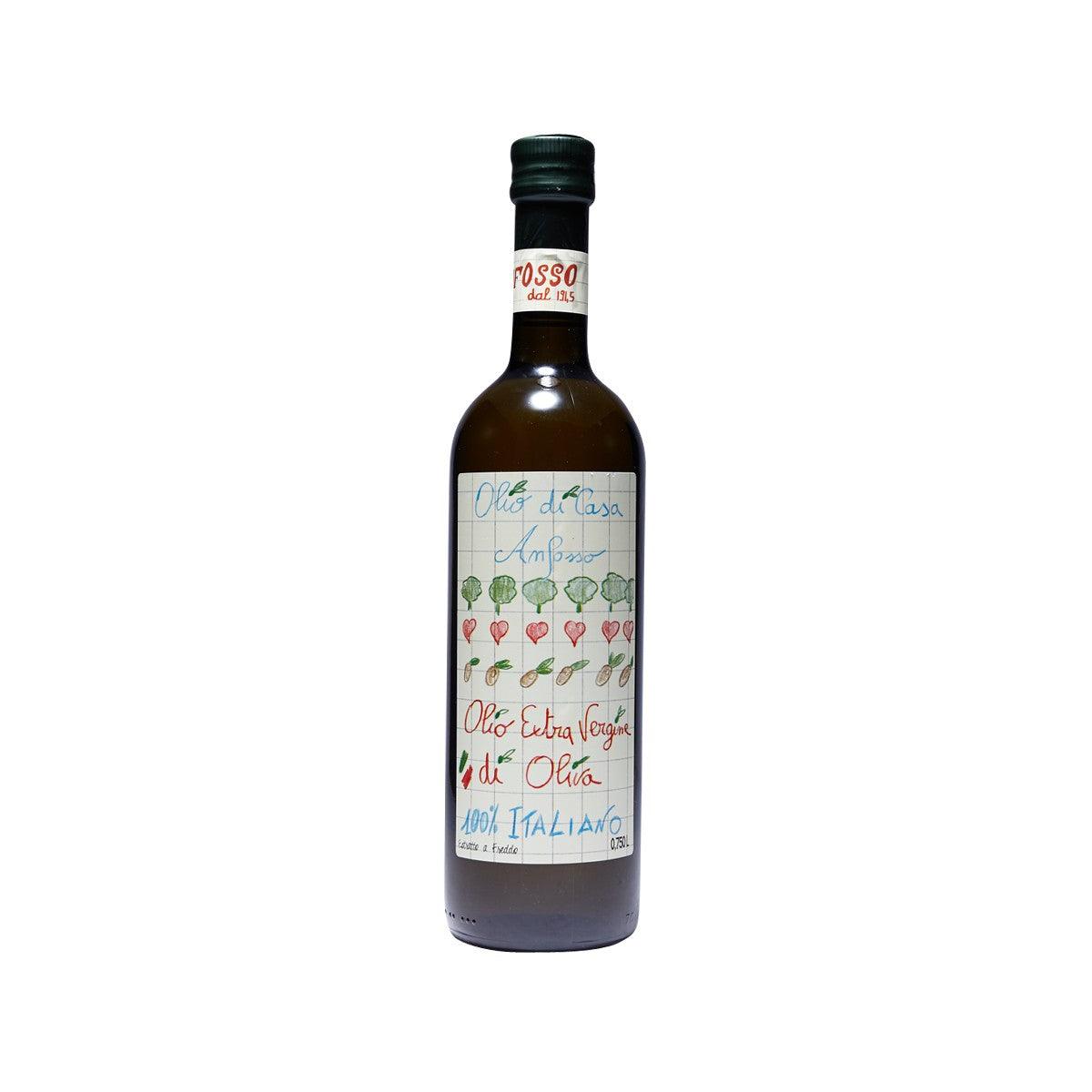 ANFOSSO Premium Extra Virgin Olive Oil 750mL - Cold Pressed, Rich Flavor, Perfect for Salads, Cooking & Healthy Diets
