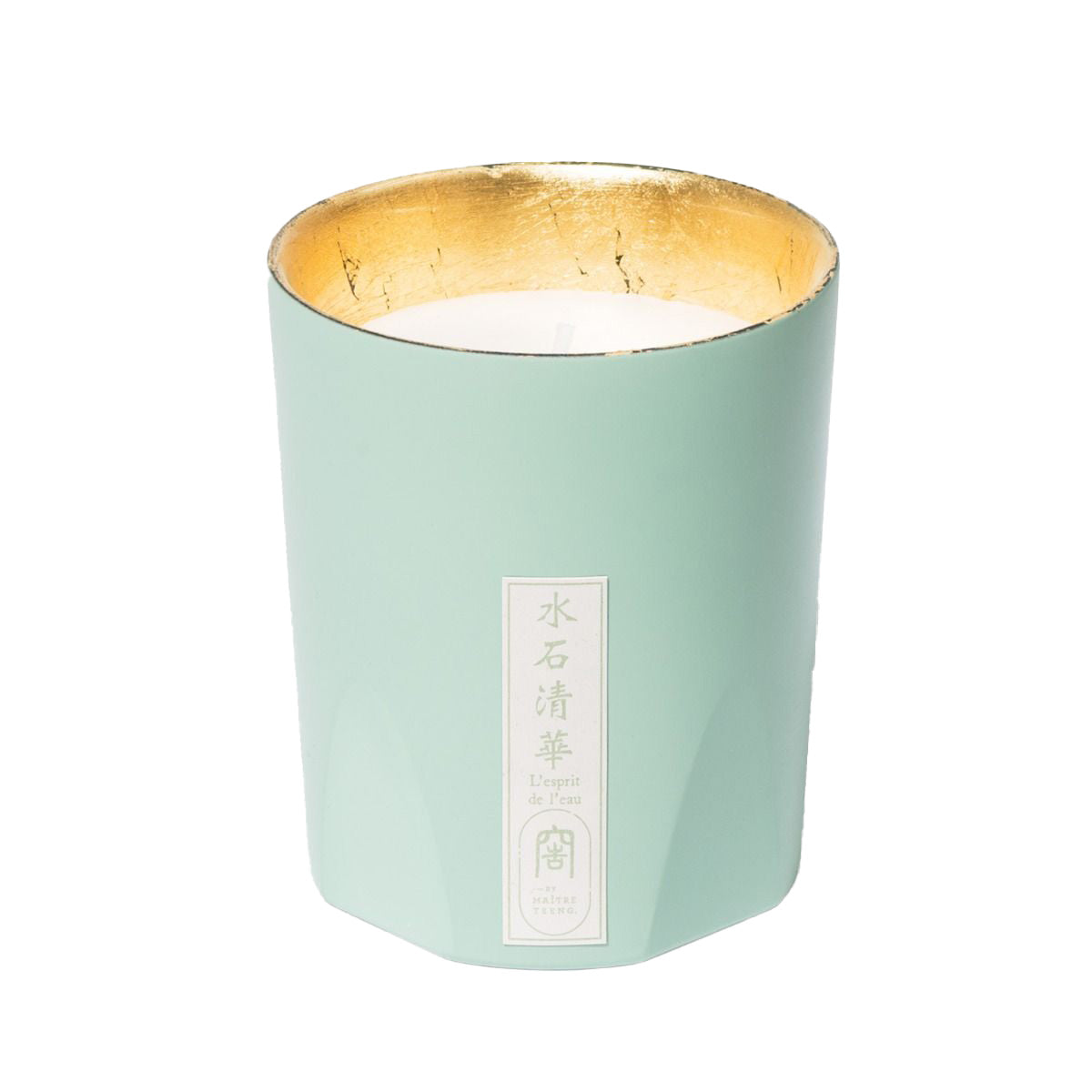L'Esprit de l'Eau Scented Candle - French Inspired Luxury Home Fragrance for Relaxation, Meditation & Romantic Ambiance