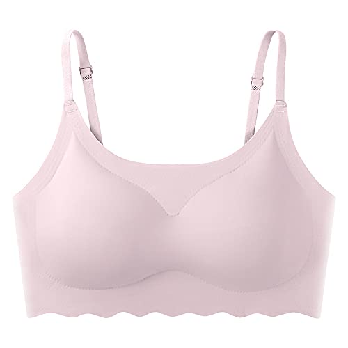 VALINK Women's Seamless Sports Bra - Wire-Free Comfort for Running, Yoga & Workouts - Breathable Activewear with Removable Pads - Perfect for Gym, Fitness & Everyday Wear