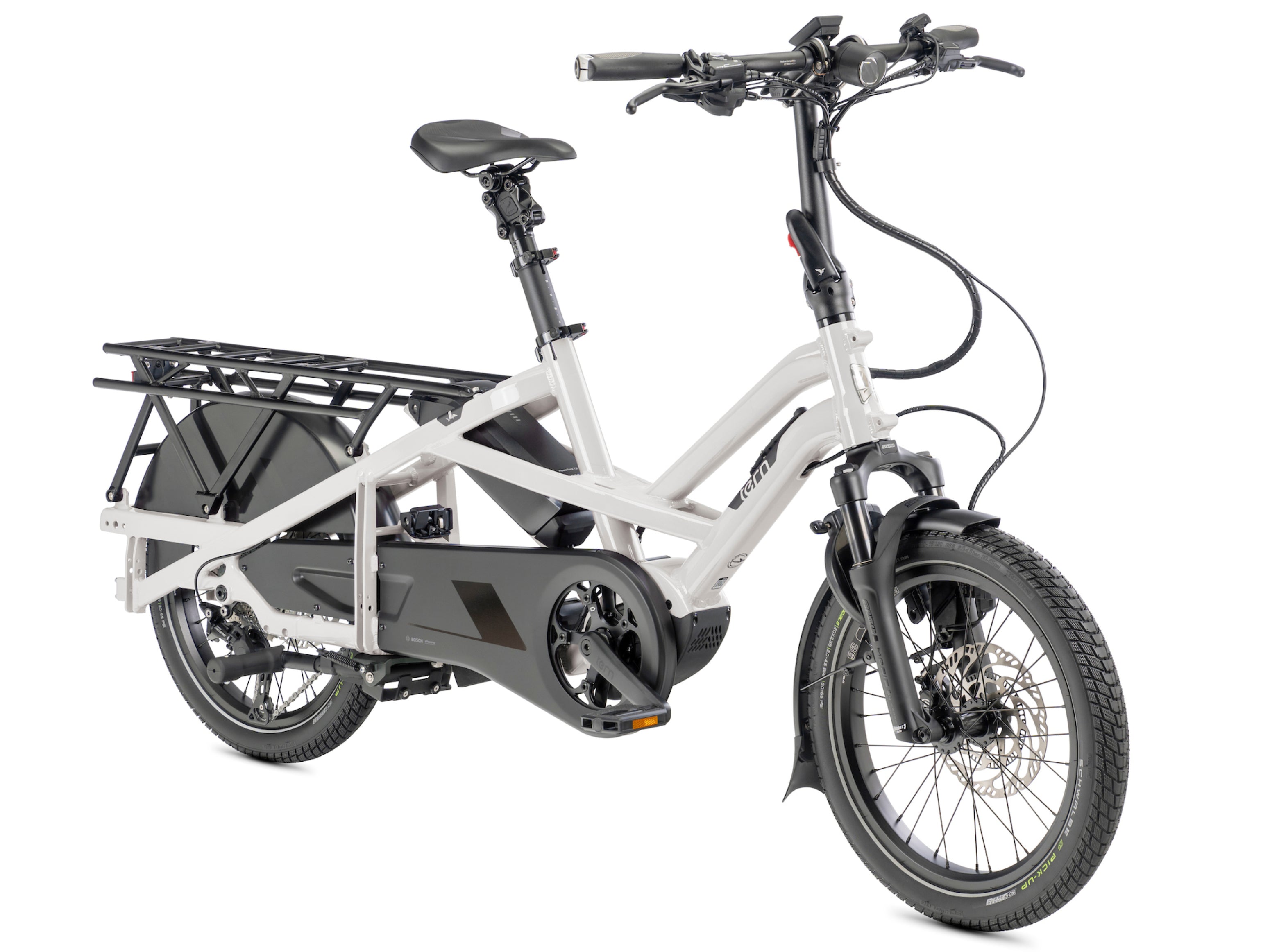 Tern GSD S10 Electric Cargo Bike - High-Capacity Urban Commuter for Families & Delivery - Perfect for School Runs, Groceries, and City Transport