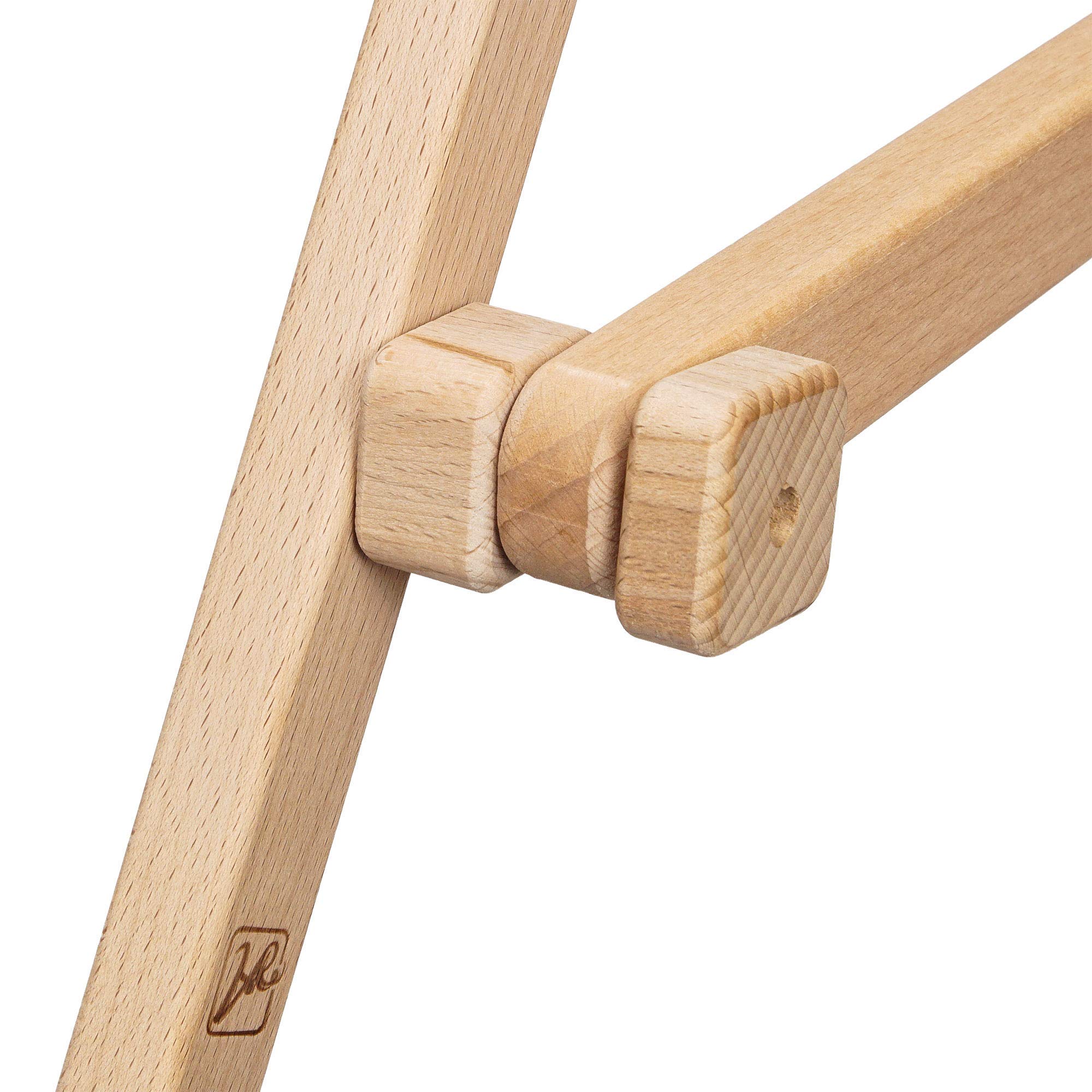 Adjustable Organic Beech Wood Tapestry Stand for Cross Stitch & Embroidery - 15.7