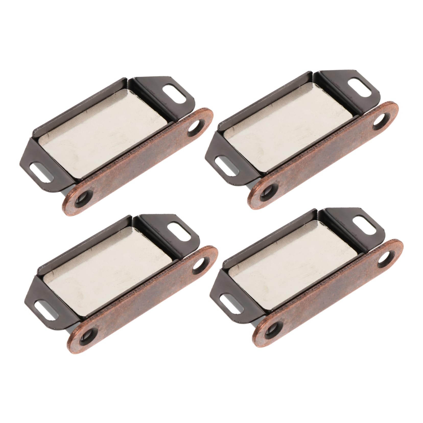 DOITOOL 4-Pack Heavy Duty Magnetic Cabinet Door Stoppers - Strong Metal Magnets for Wardrobe, Armoire & Closet Doors - Secure Catch for Smooth Closing (Ideal for Kitchen Cabinets, Bathroom Storage & Furniture Doors)
