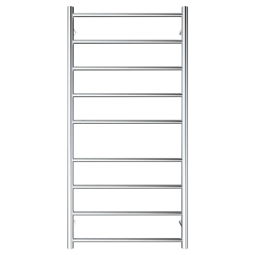 Fienza 82760120 Isabella Heated Towel Rail - 24 x 47 Inch Chrome Bathroom Towel Warmer | Perfect for Spa, Luxury Bathrooms & Cold Weather Comfort