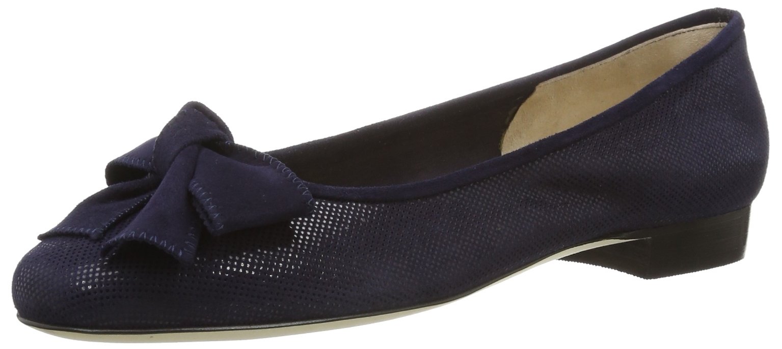 Gabriele Women's Comfortable Wedge Shoes - Closed Toe Ballet Flats for Work, Office & Casual Wear | Slip-Resistant & Cushioned Insoles