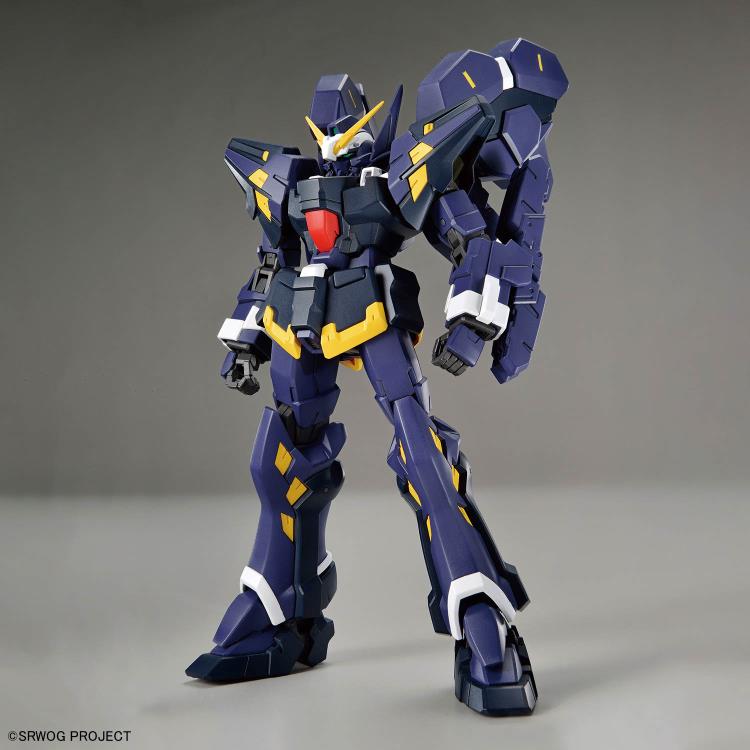 Bandai Super Robot Wars HG Huckebein Mk III Model Kit - 1/144 Scale Action Figure for Collectors & Hobbyists - Perfect for Display, Custom Painting & Anime Fans