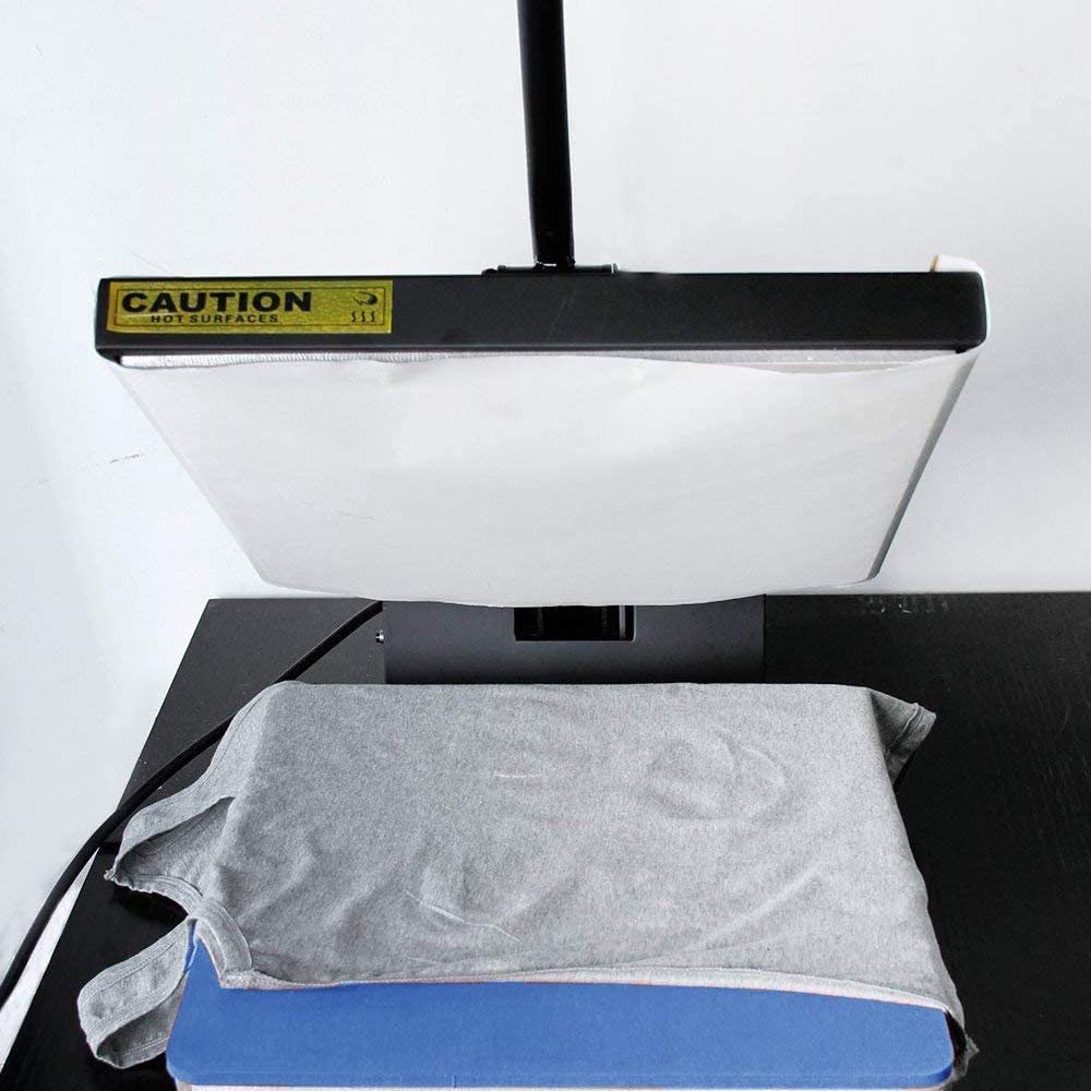 12x15 Inch Heat Resistant Silicone Press Pad Mat - 0.33 Inch Thickest Replacement Foam for Heat Transfer Machine - Ideal for T-Shirt Printing, Sublimation, and DIY Craft Projects