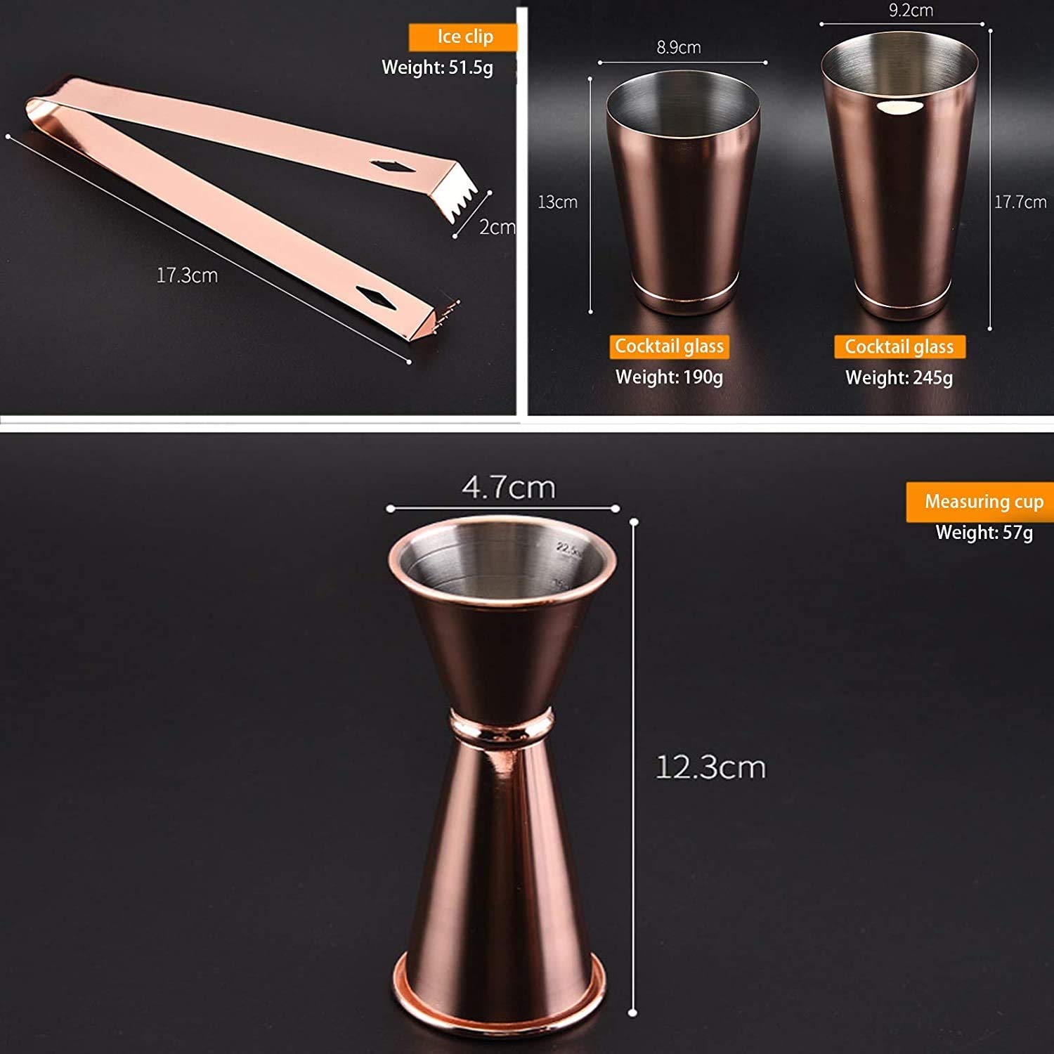 10-Piece Stainless Steel Cocktail Mixing Set - Bar Shaker, Measuring Cup, Strainer, Spoon, Ice Tongs & Bottle Opener - Perfect for Home Bars, Beginners & Professional Bartenders (Pink) - Ideal for Cocktail Parties, Home Mixology & Bar Essentials