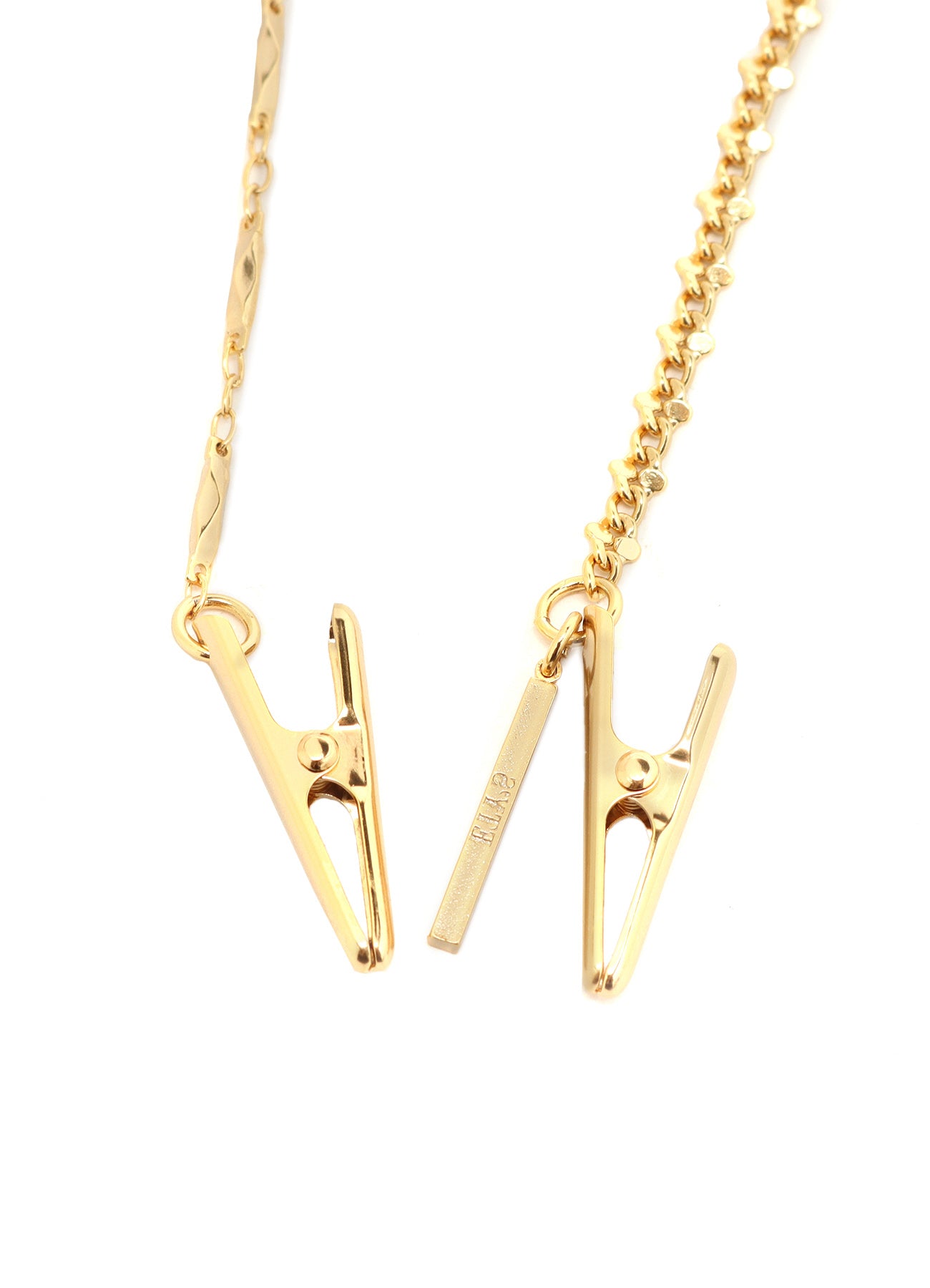 Premium Brass Clip Fine Chain Necklace - Durable & Elegant Jewelry for Women & Men - Perfect for Layering, Pendants & Everyday Wear