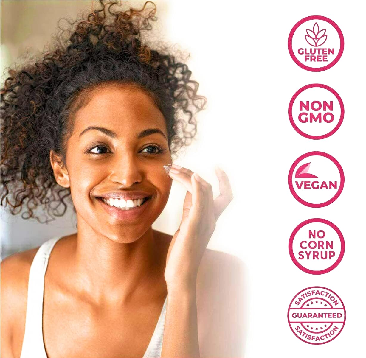 Best Vegan Biotin Gummy Vitamins for Hair Growth - Small Bite-Sized Supplement for Women & Men - Perfect for Daily Hair, Skin & Nail Care Routine