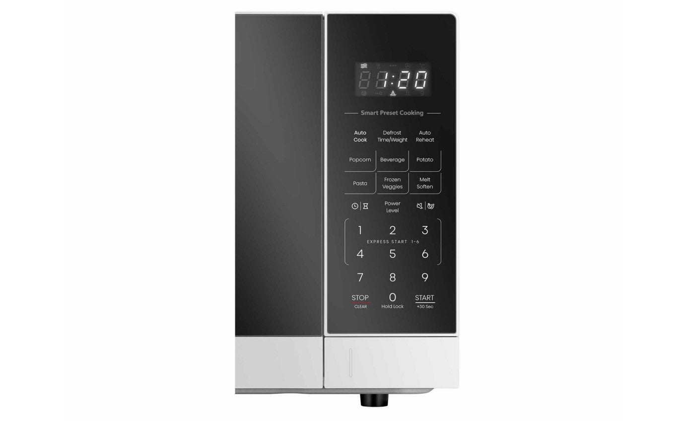 Hisense 25L 900W Countertop Microwave Oven in White (HMAS2509WP) - Perfect for Small Kitchens, Dorms & Offices